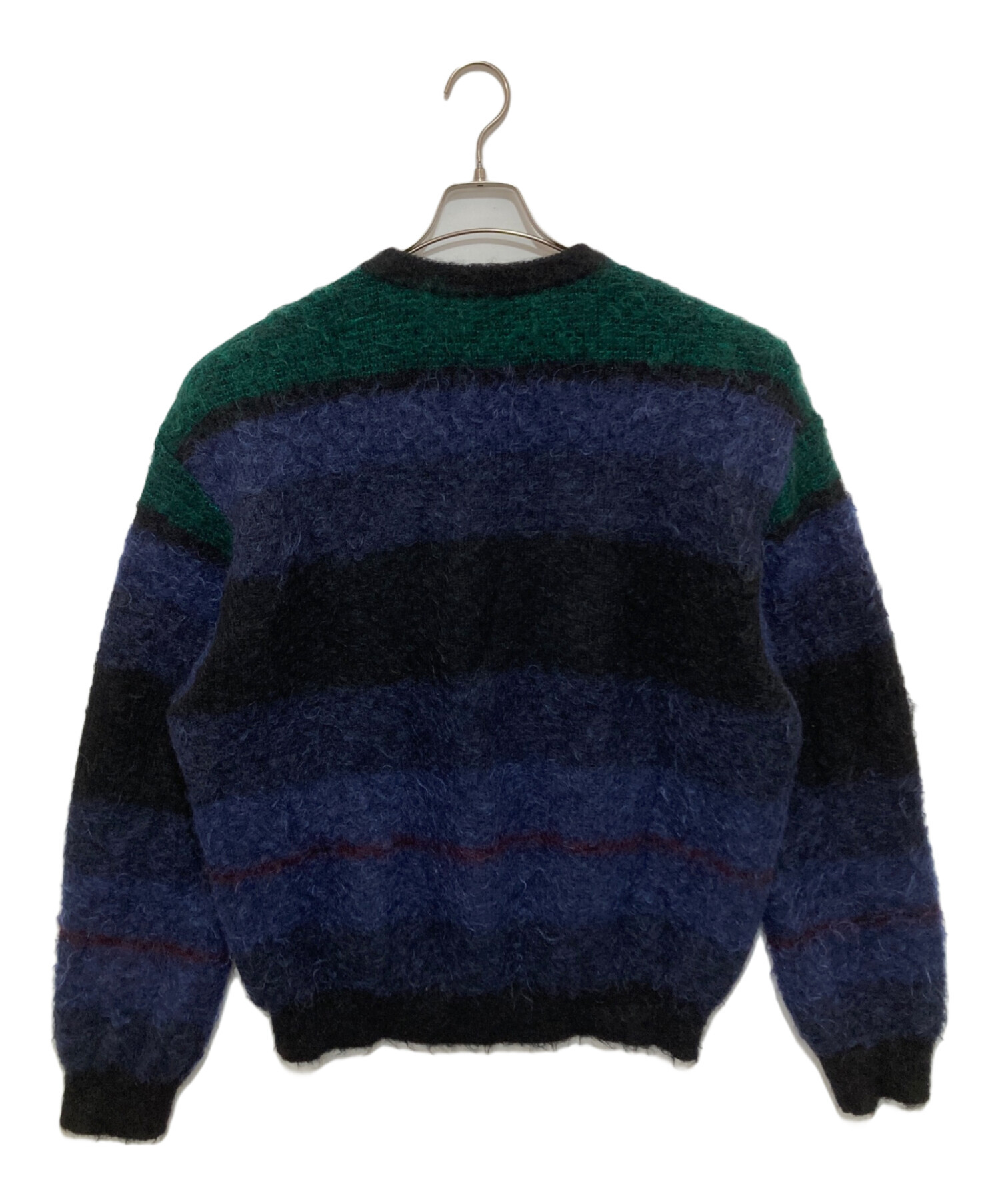 中古・古着通販】YOKE (ヨーク) MOHAIR BORDER CREWNECK SWEATER