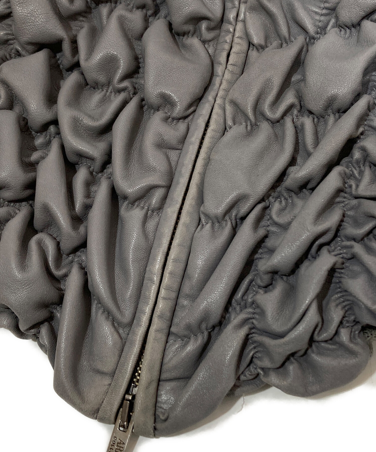 【美品】ARMANI アルマーニ ジャケット ラムレザー スパンコール 美品】ARMANI アルマーニ ジャケット ラムレザー スパンコール 美品