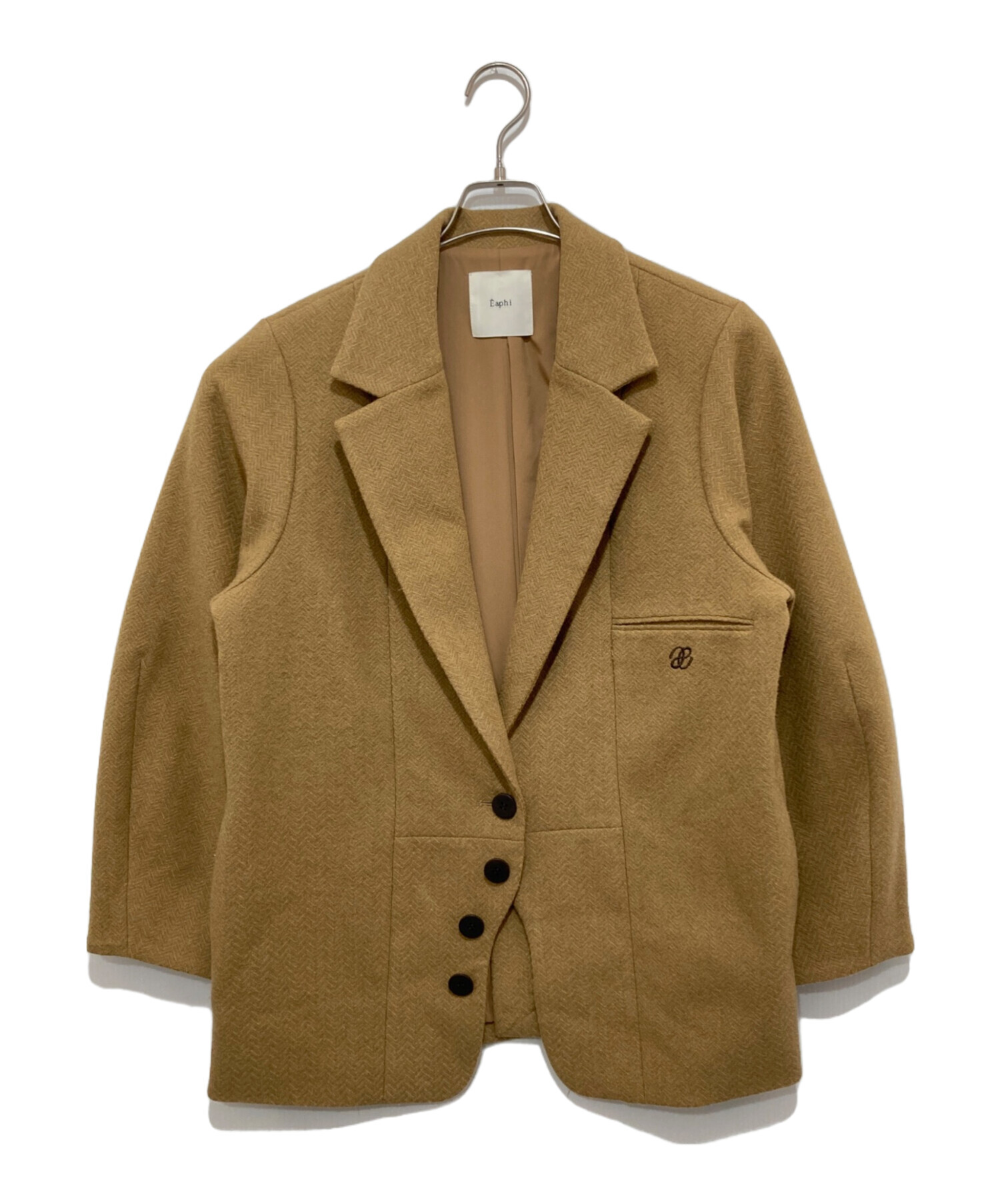 中古・古着通販】Eaphi (エフィ) CLASSIC WOOL WAVE JACKET