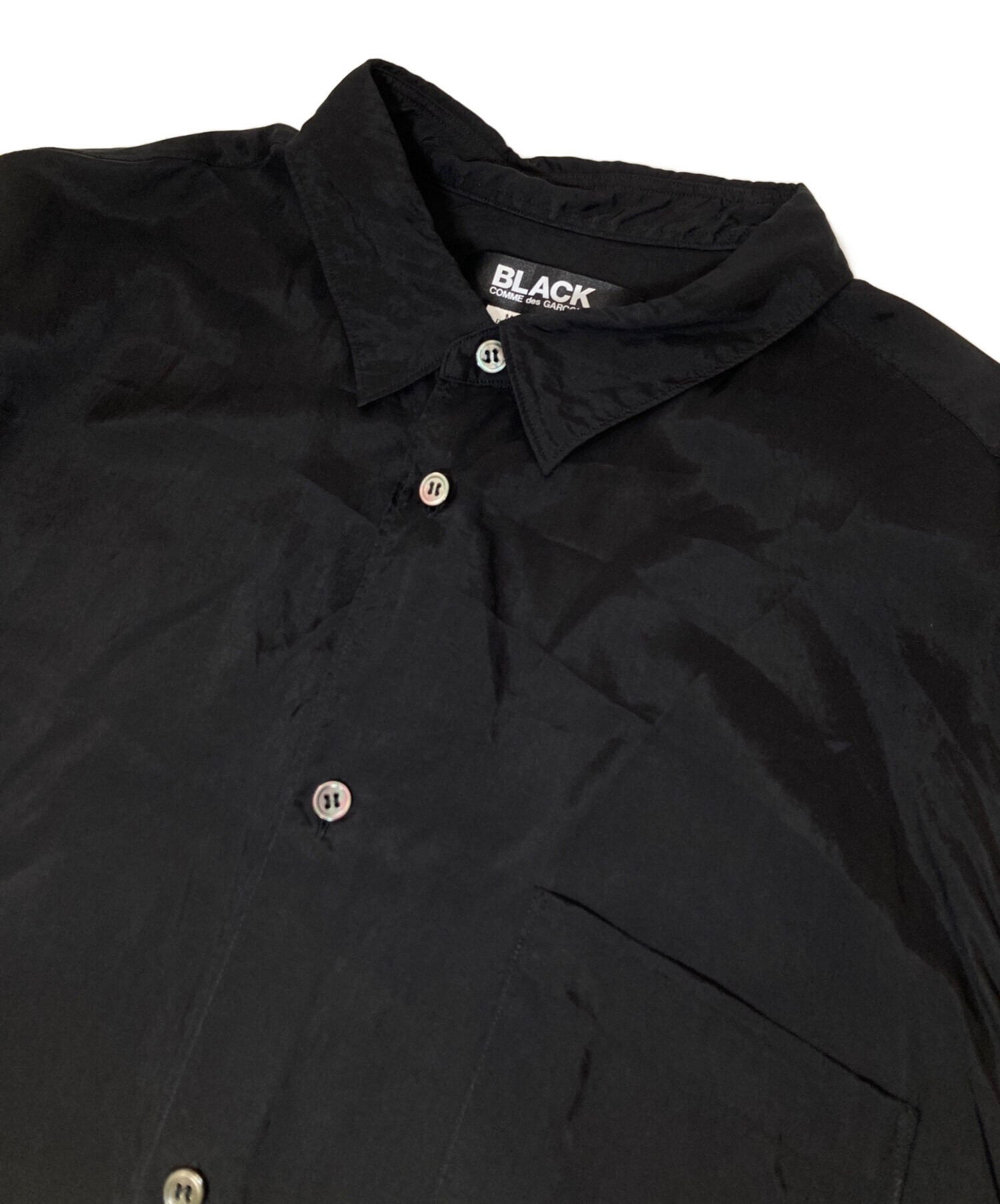 ブラックコムデギャルソン BLACK COMME des GARCONS 1K-B017 シャツ BLACK COMME des GARCONS - BLACK COMME des GARCONS(ブラック