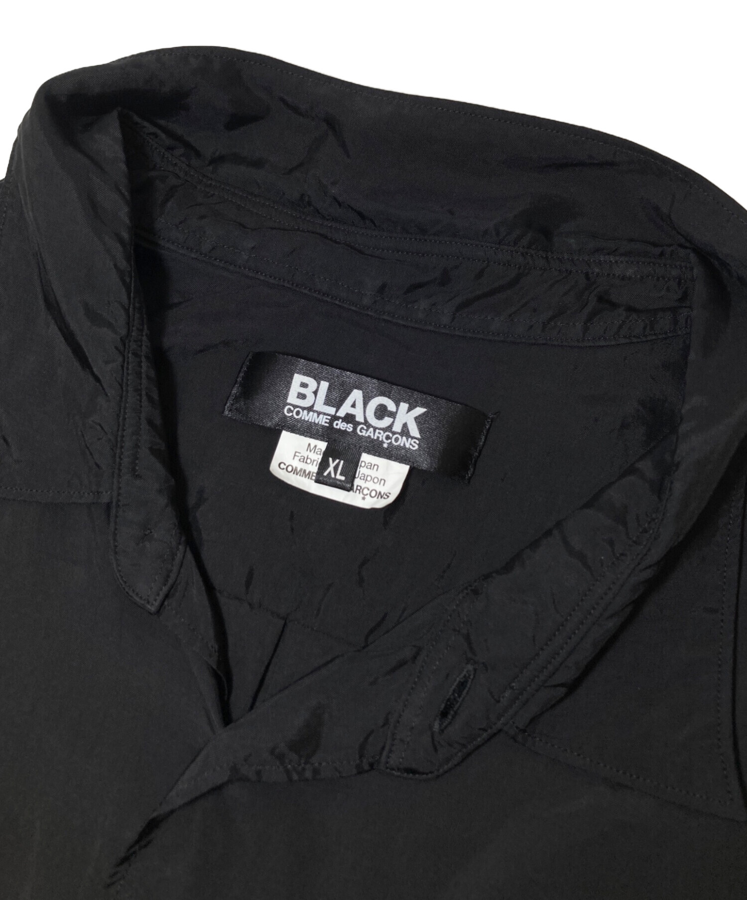 ブラックコムデギャルソン BLACK COMME des GARCONS 1K-B017 シャツ BLACK COMME des GARCONS - BLACK COMME des GARCONS(ブラック