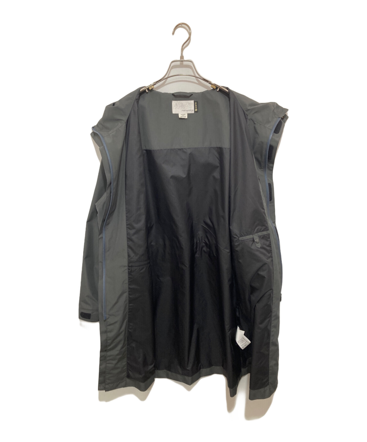 中古・古着通販】nanamica (ナナミカ) GORE-TEX Shell Coat フーデッド 中古・古着通販】nanamica (ナナミカ) GORE-TEX Shell Coat フーデッド