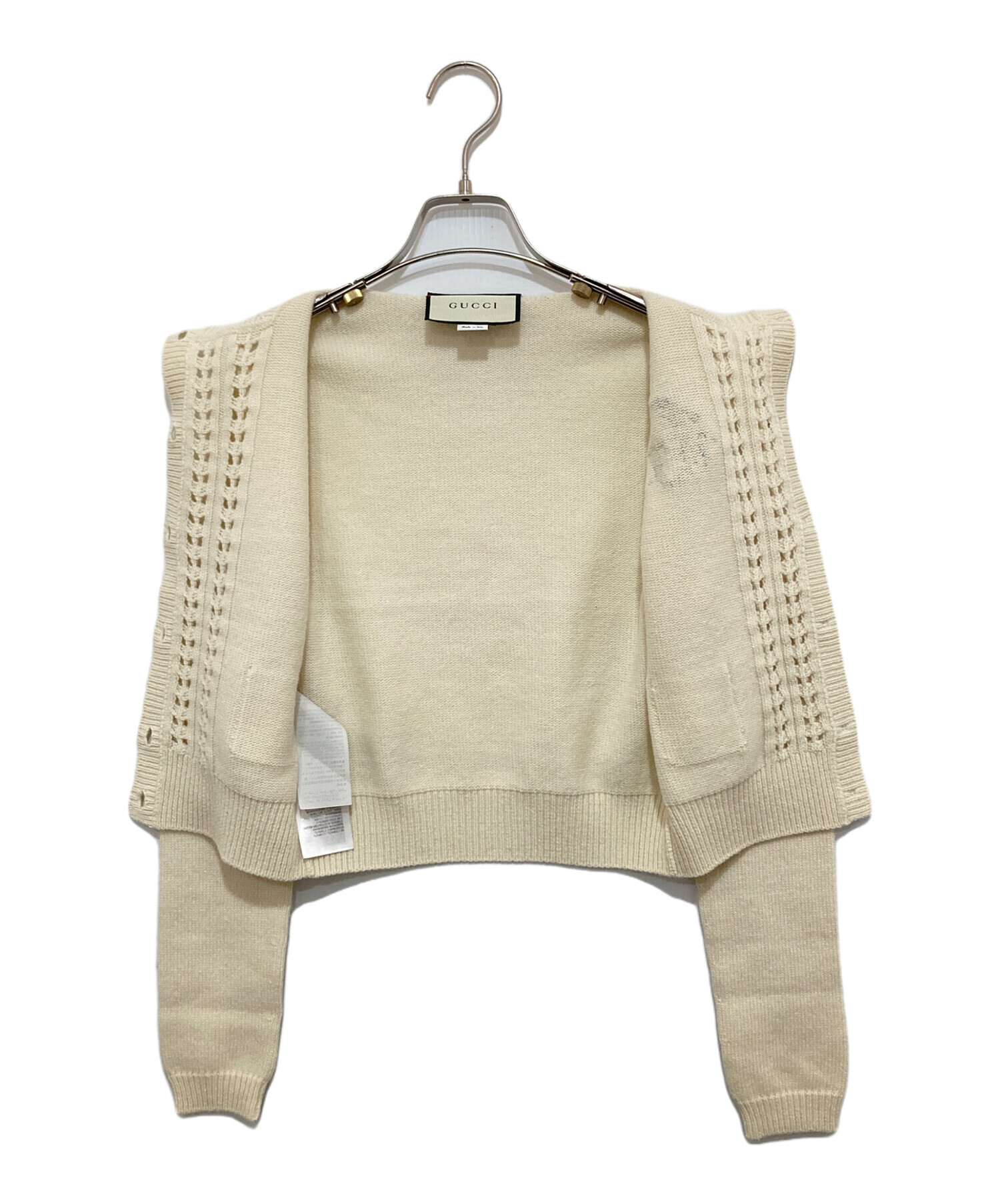 中古・古着通販】GUCCI (グッチ) Gエンブロイド スクエアネック