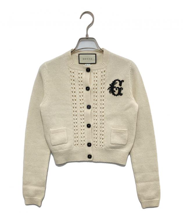 中古・古着通販】GUCCI (グッチ) Gエンブロイド スクエアネック