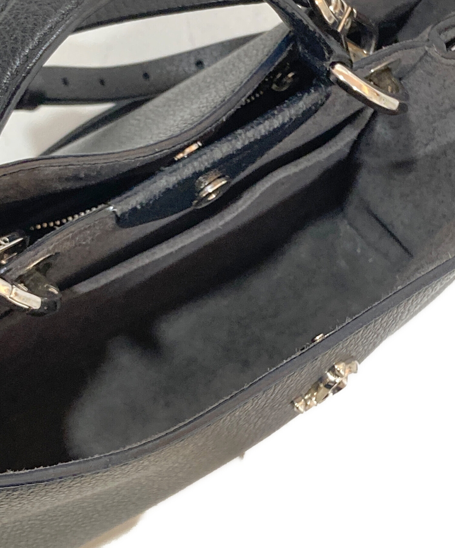 中古・古着通販】JIMMY CHOO (ジミーチュウ) VARENNE TOP HANDLE MINI