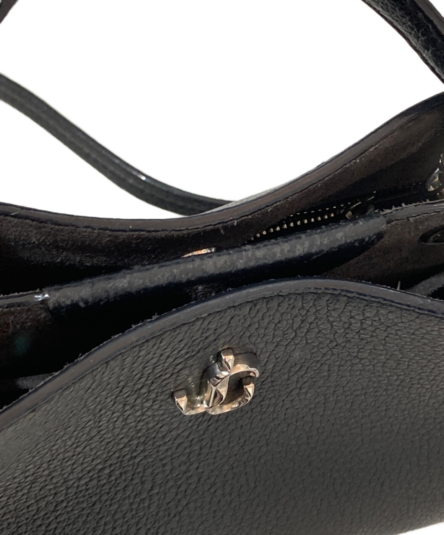 中古・古着通販】JIMMY CHOO (ジミーチュウ) VARENNE TOP HANDLE MINI