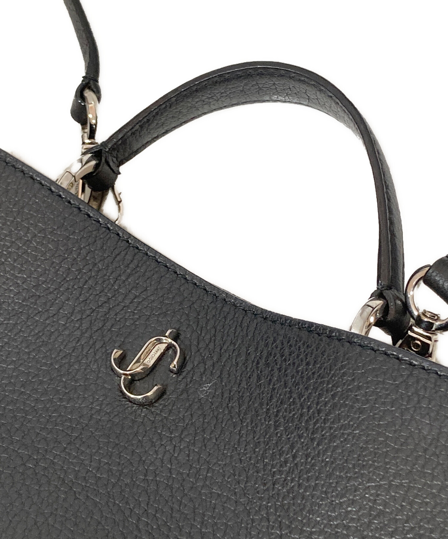 中古・古着通販】JIMMY CHOO (ジミーチュウ) VARENNE TOP HANDLE MINI