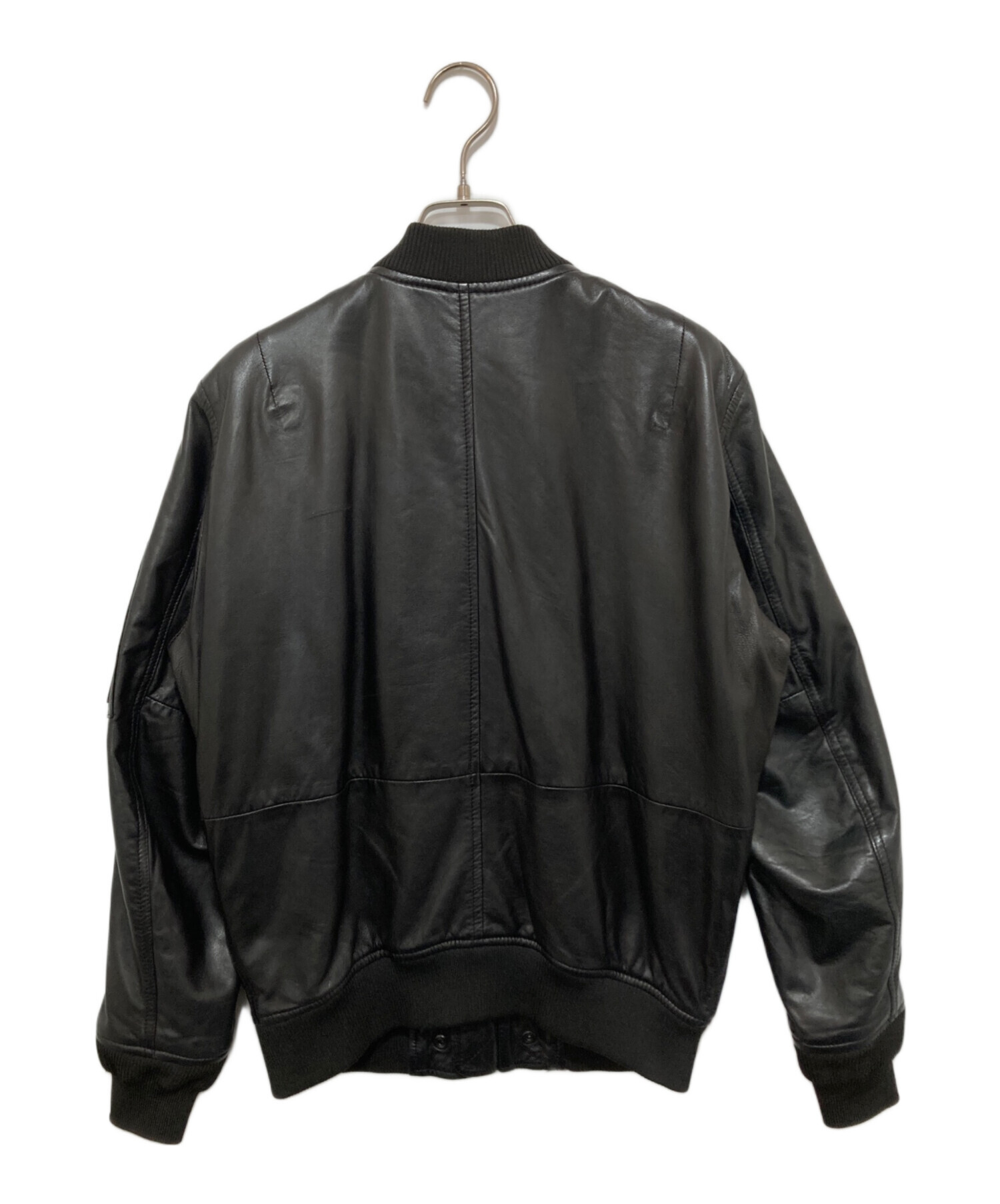 中古・古着通販】DIESEL (ディーゼル) ラムレザーボンバージャケット