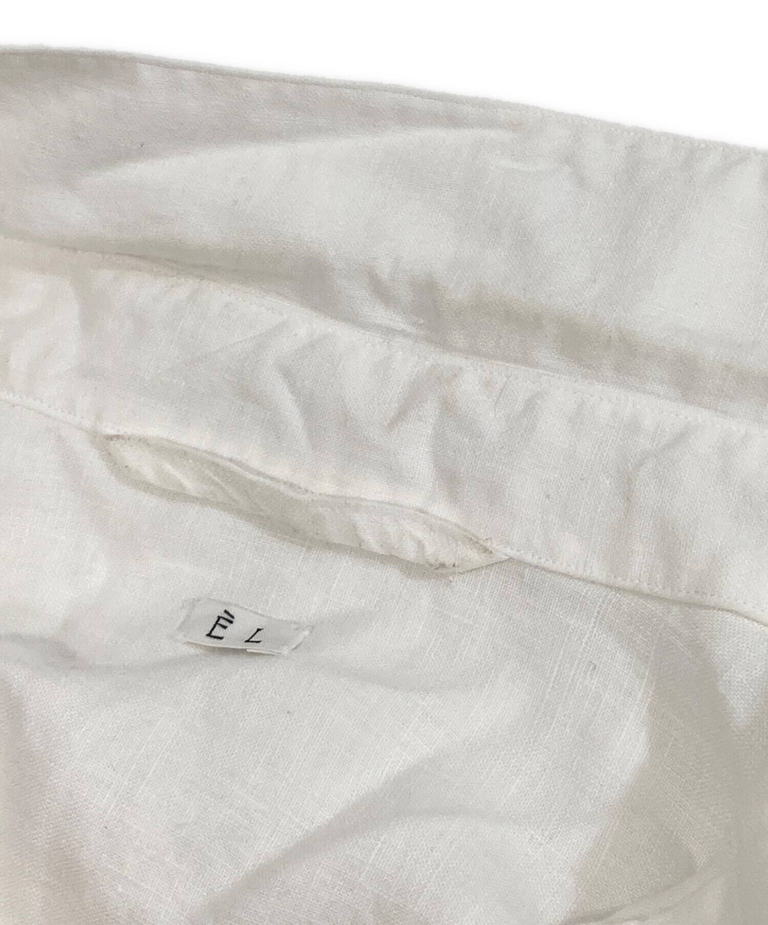 中古・古着通販】eL (エル) LINEN W/P SH リネンシャツ L