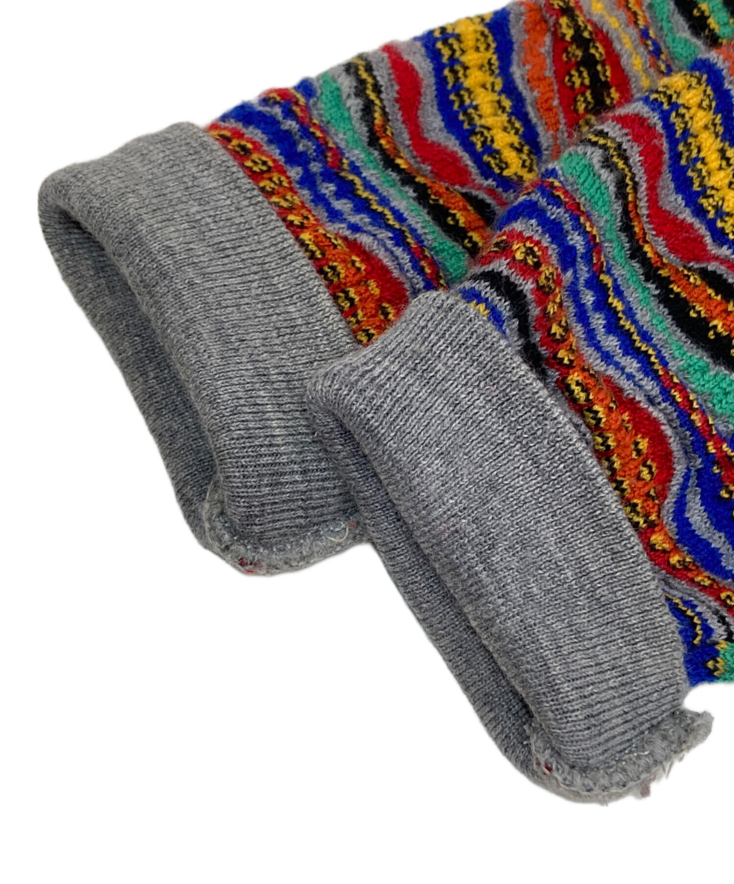 【新品】HYSTERICS ヒステリックス　ニット　アウター 新品】HYSTERIC GLAMOUR ヒステリックグラマー ニット ブラック グレー