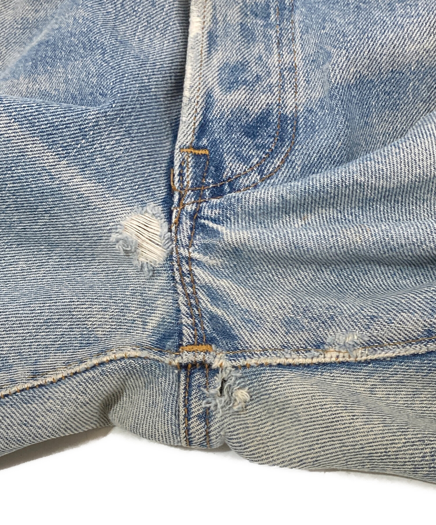 中古・古着通販】LEVI'S (リーバイス) 70's 66後期 501ダメージデニム