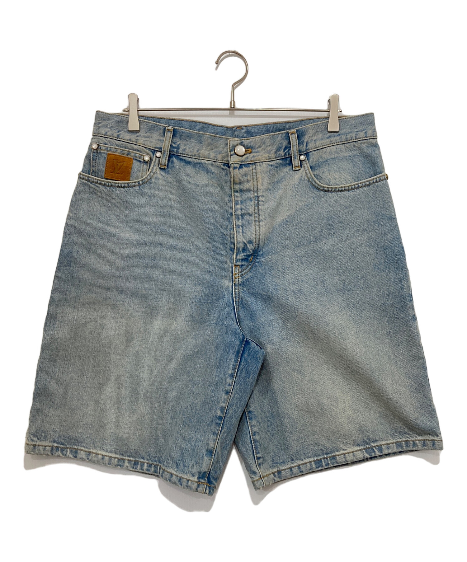 LOUIS VUITTON 18SS ハーフパンツ　キムジョーンズ期 中古・古着通販】LOUIS VUITTON (ルイ ヴィトン) デニムハーフパンツ