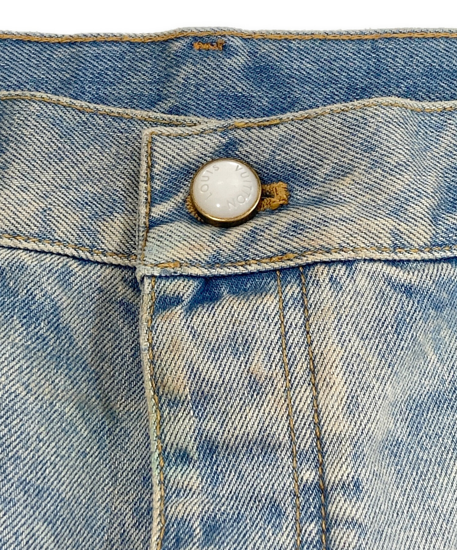 中古・古着通販】LOUIS VUITTON (ルイ ヴィトン) デニムハーフパンツ