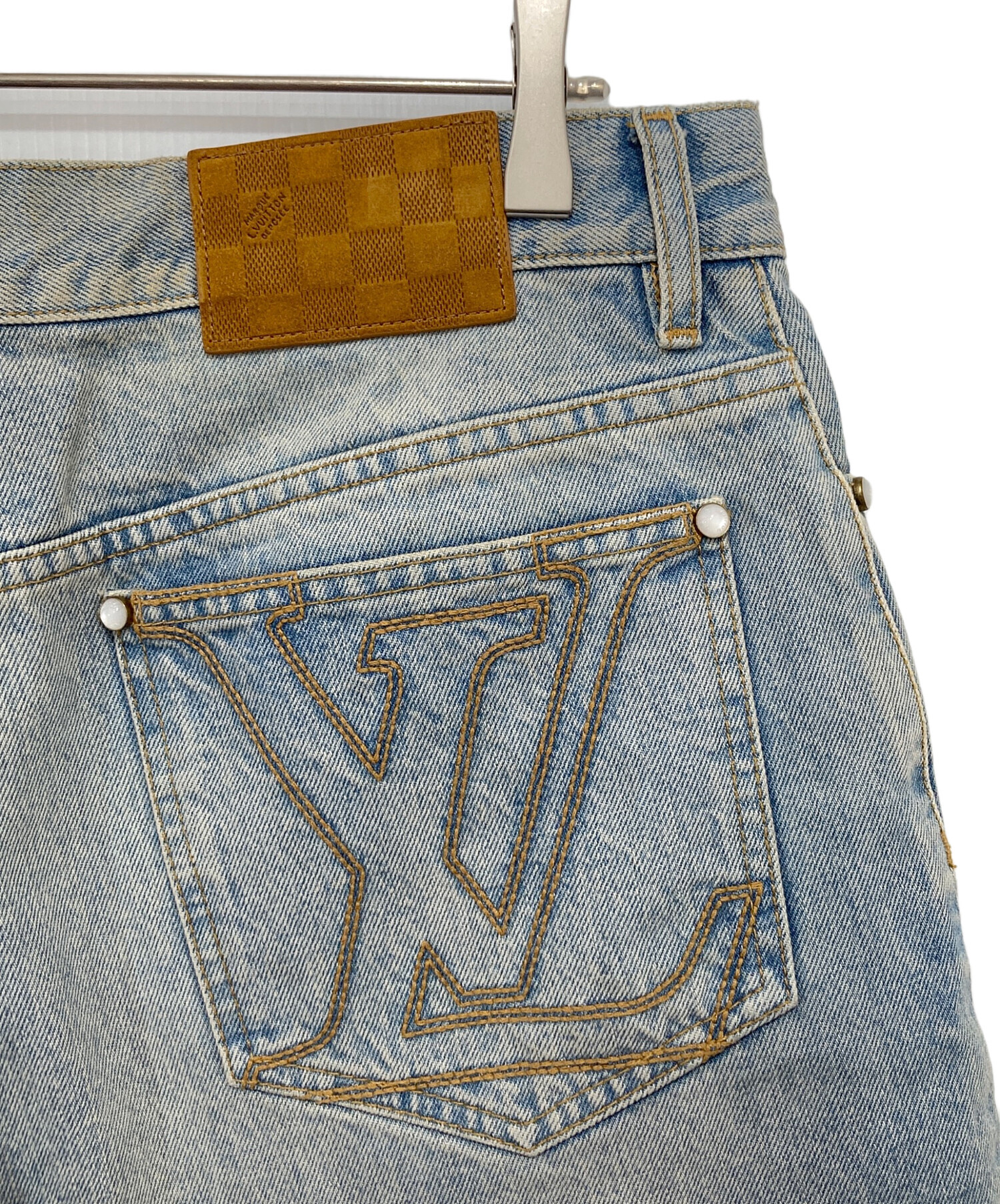 中古・古着通販】LOUIS VUITTON (ルイ ヴィトン) デニムハーフパンツ