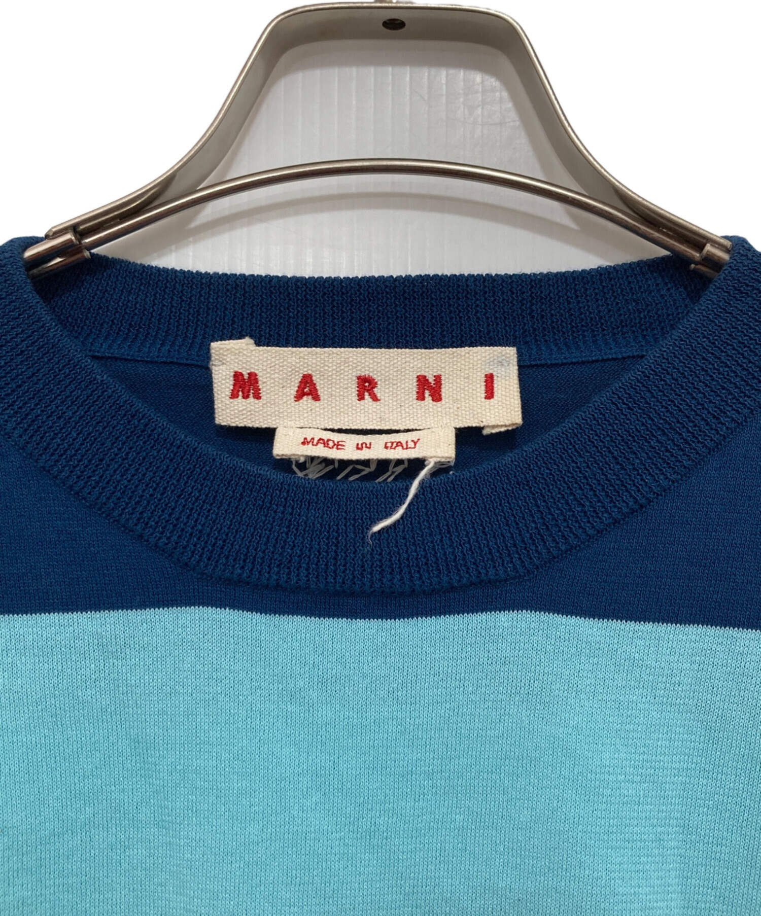 MARNI マルニ ニット・セーター S 青 【古着】【中古】【送料無料】 【古着】【中古】 MARNI（ニット/セーター）のフリマアイテム一覧