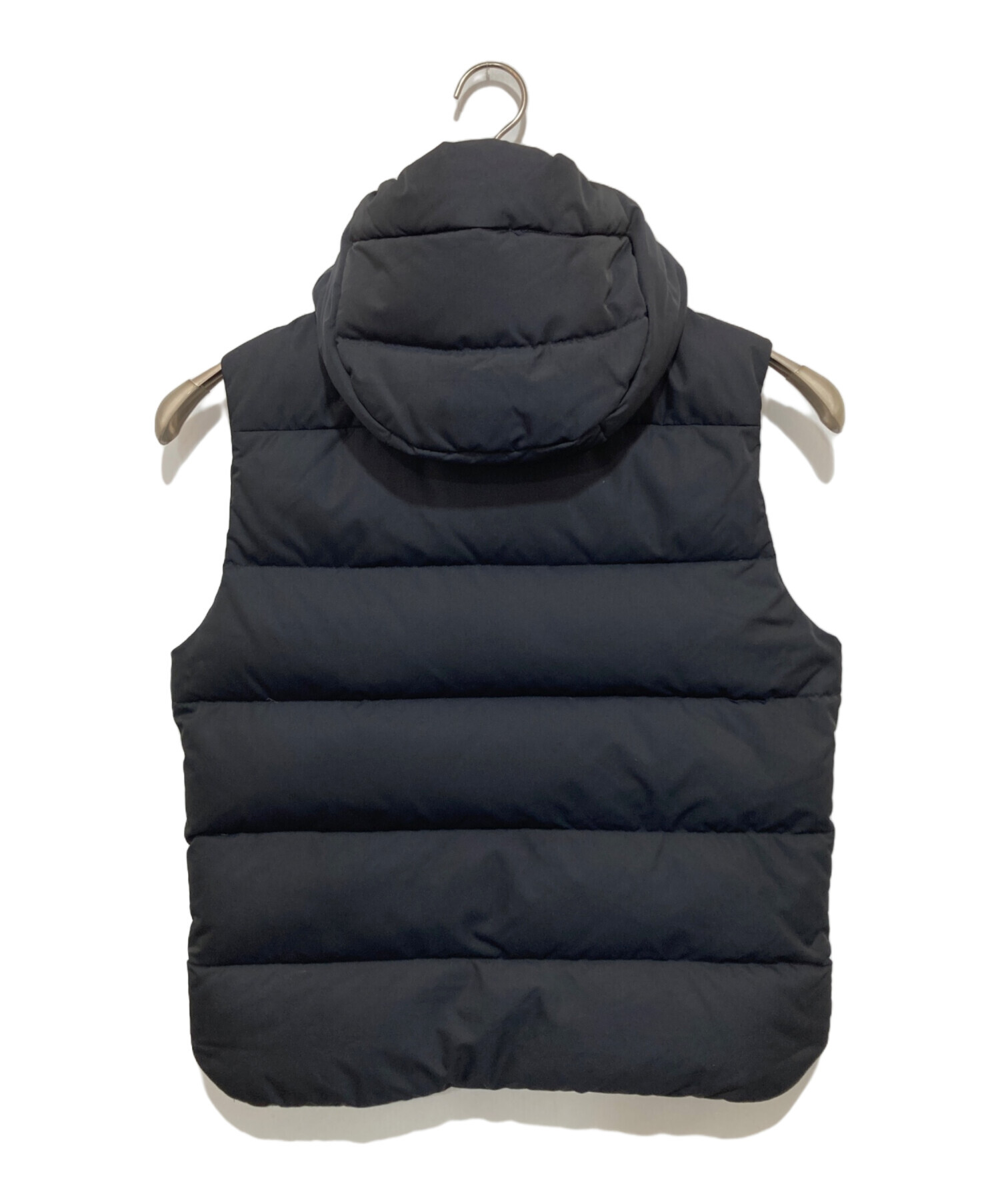 MooRER ムーレー ダウンジャケット/ダウンベスト メンズ 【古着】【中古】 中古・古着通販】MOORER (ムーレー) FIRE フーデッドダウンベスト