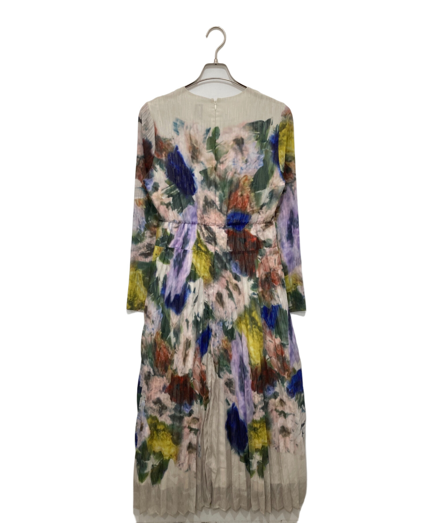 中古・古着通販】Ameri (アメリ) UND TEXTURE ART FLOWER DRESS 