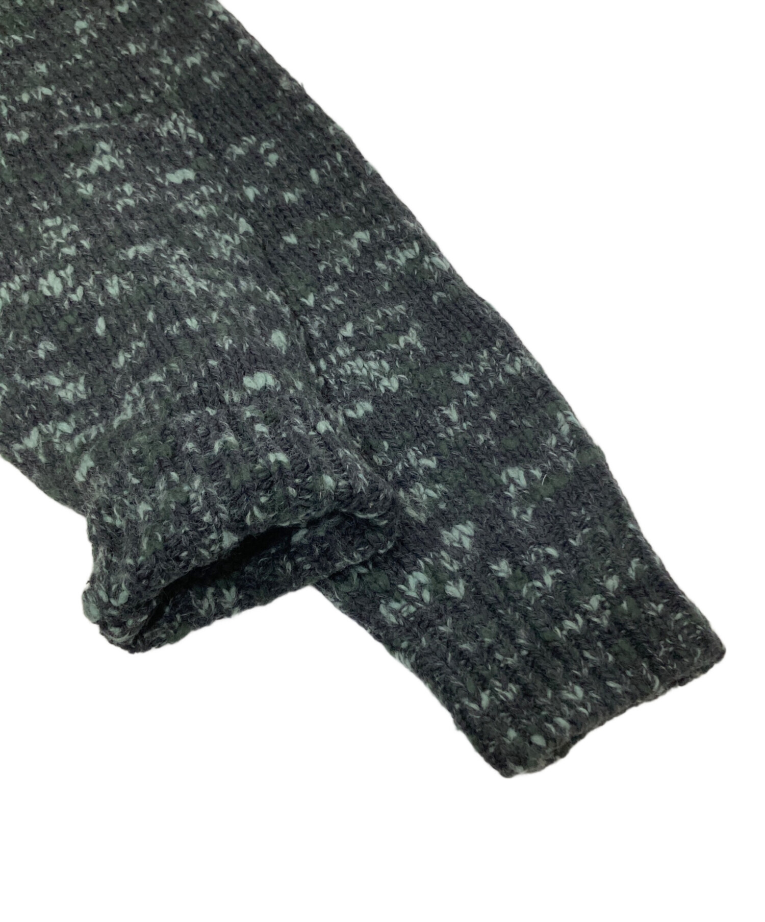 中古・古着通販】AURALEE (オーラリー) WOOL MIX COLOR SLUB YARN KNIT