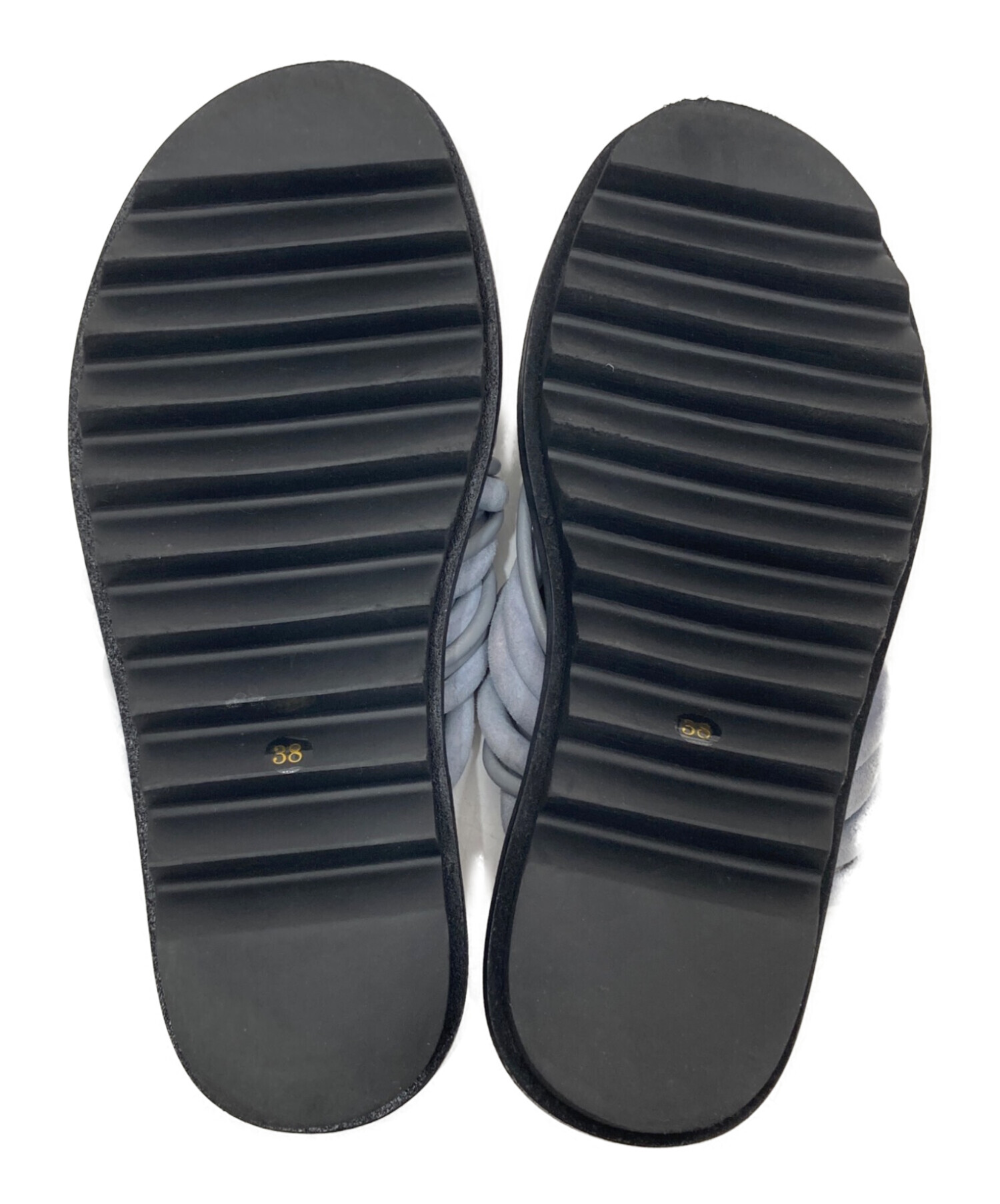 中古・古着通販】sacai (サカイ) チューブストラップサンダル グレー