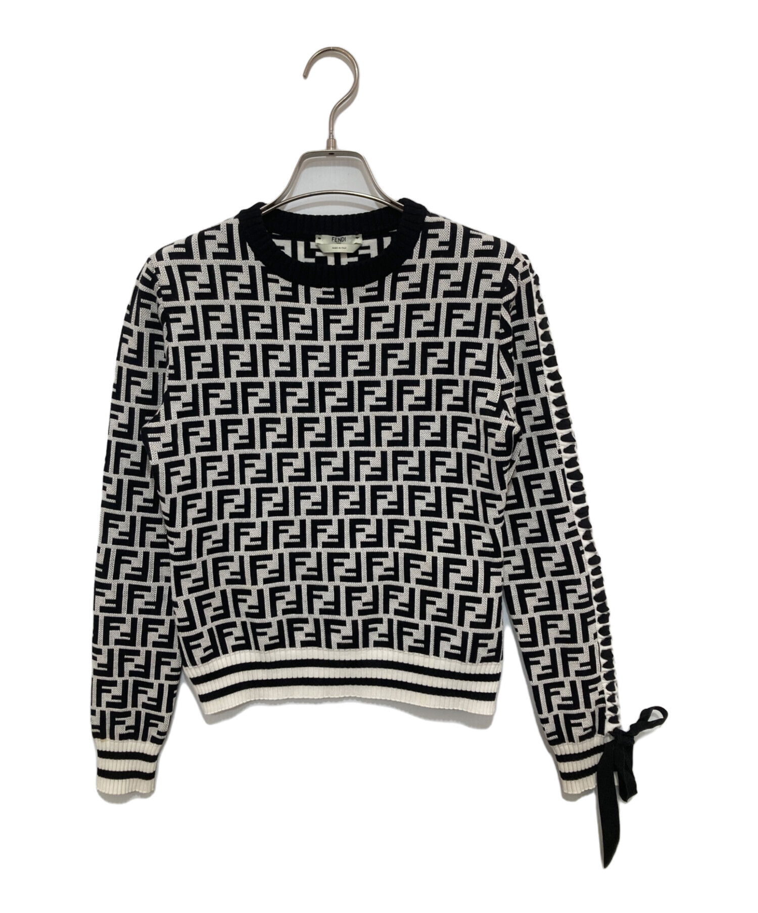 中古・古着通販】FENDI (フェンディ) LOGO PRINT VISCOSE（ロゴ 