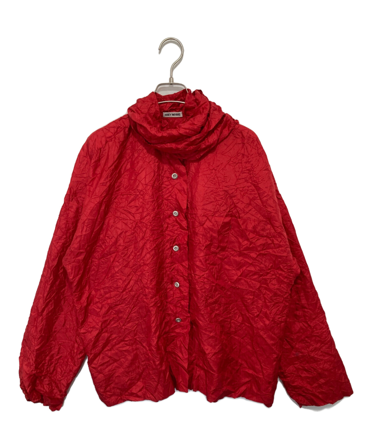 中古・古着通販】ISSEY MIYAKE (イッセイミヤケ) シワ加工 ボウタイ 