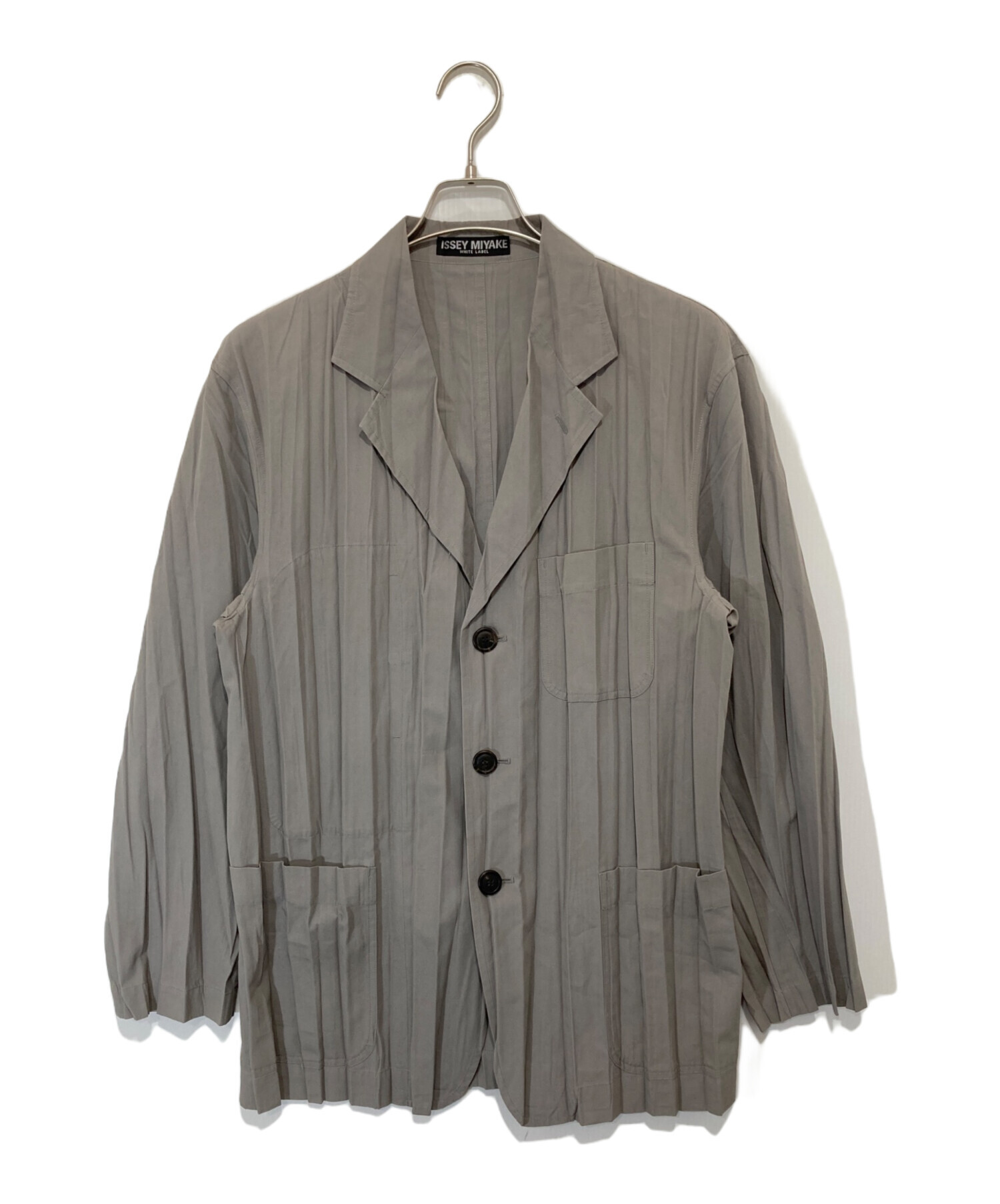 中古・古着通販】ISSEY MIYAKE (イッセイミヤケ) プリーツテーラード