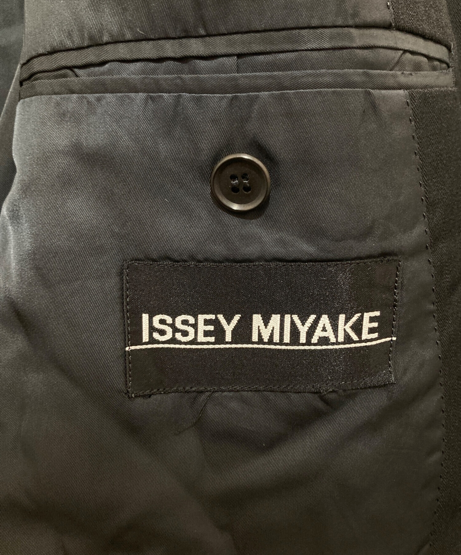 中古・古着通販】ISSEY MIYAKE (イッセイミヤケ) カラーレス ダブル