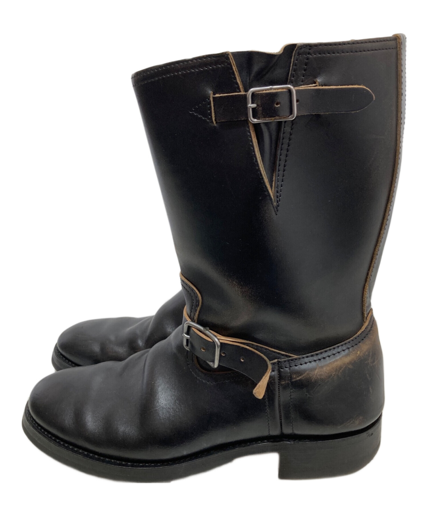 中古・古着通販】BLACK SIGN (ブラックサイン) Aviator Boots ロング