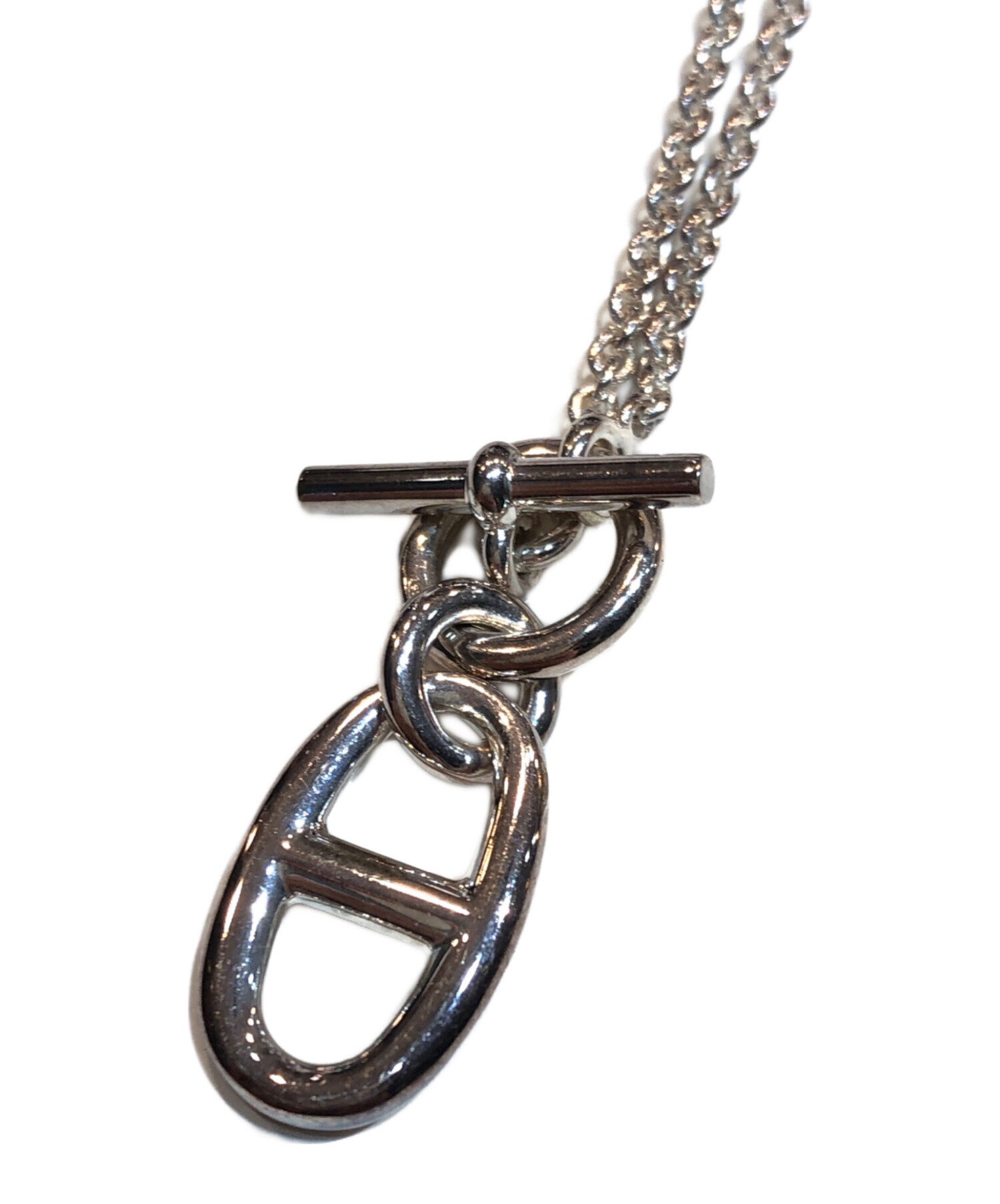 中古・古着通販】HERMES (エルメス) chainedancre amulet necklace 