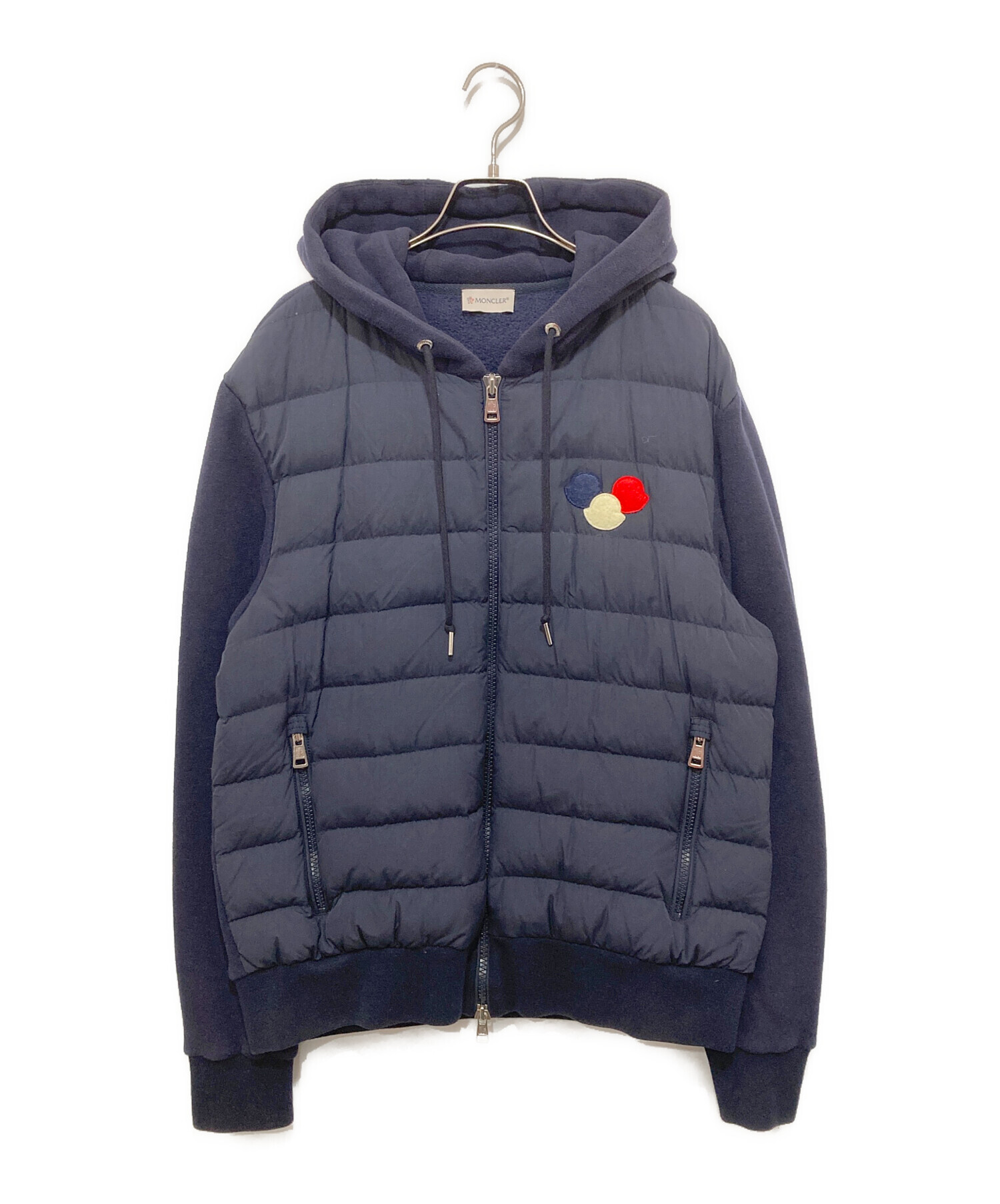 MONCLER MAGLIA CARDIGAN モンクレール ダウン L 白 MONCLER 【公式通販】