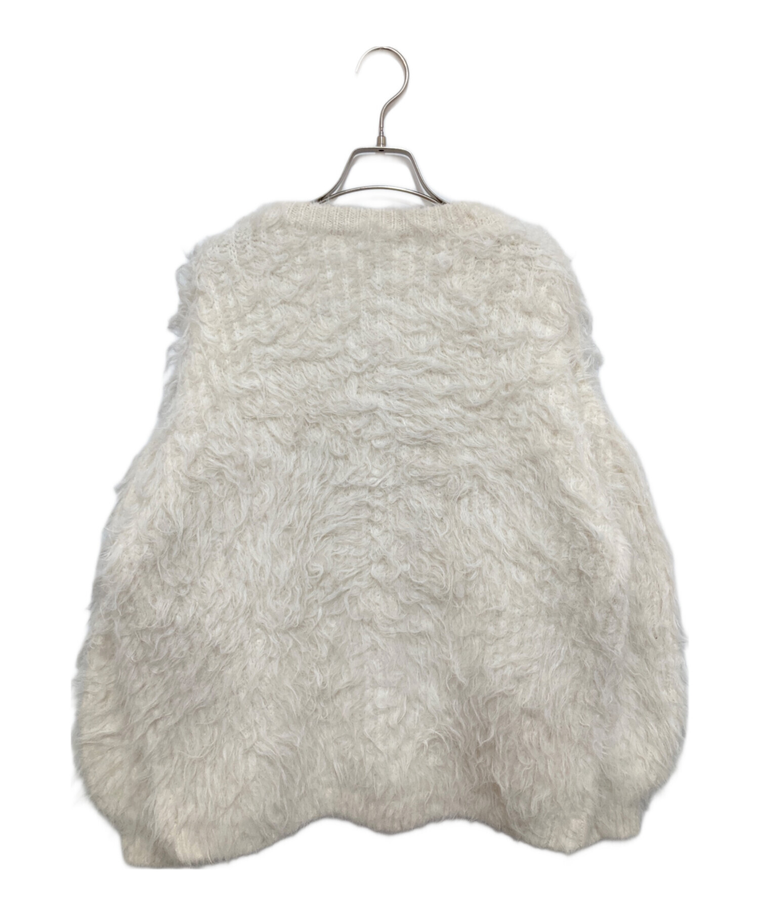 中古・古着通販】andequal (アンドコール) unique button knit