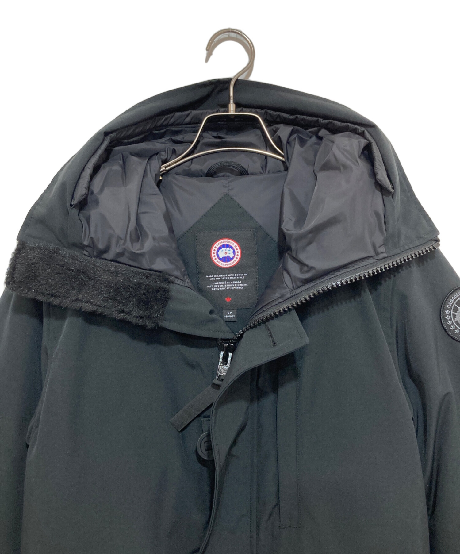  343BJM ブラック ダウンジャケット S/P 中古・古着通販】CANADA GOOSE Black Label (カナダグース ブラック