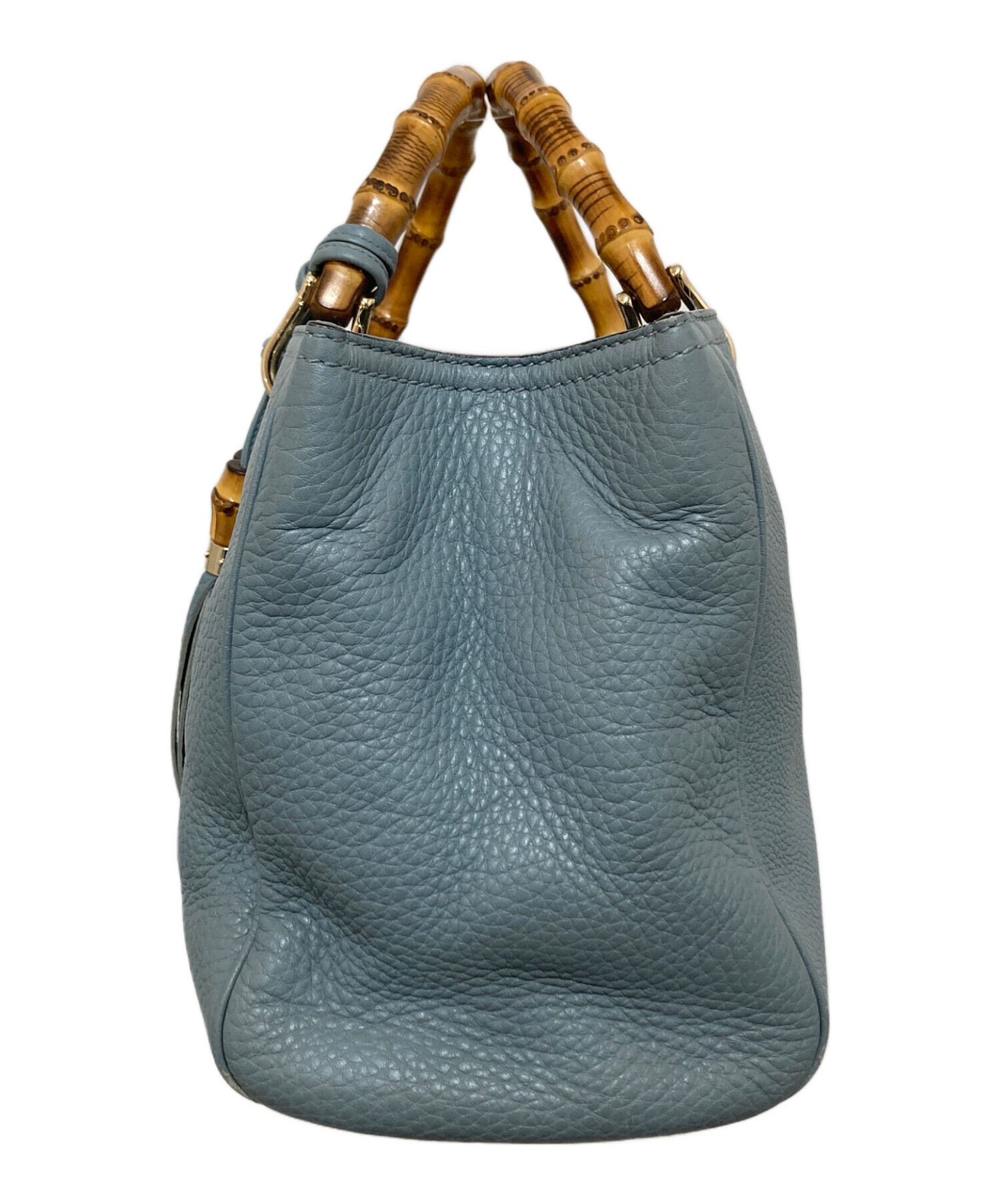 グッチ　バッグ　美品 GUCCI（グッチ） 2WAYハンドバッグ 449663 マイクログッチシマレザー