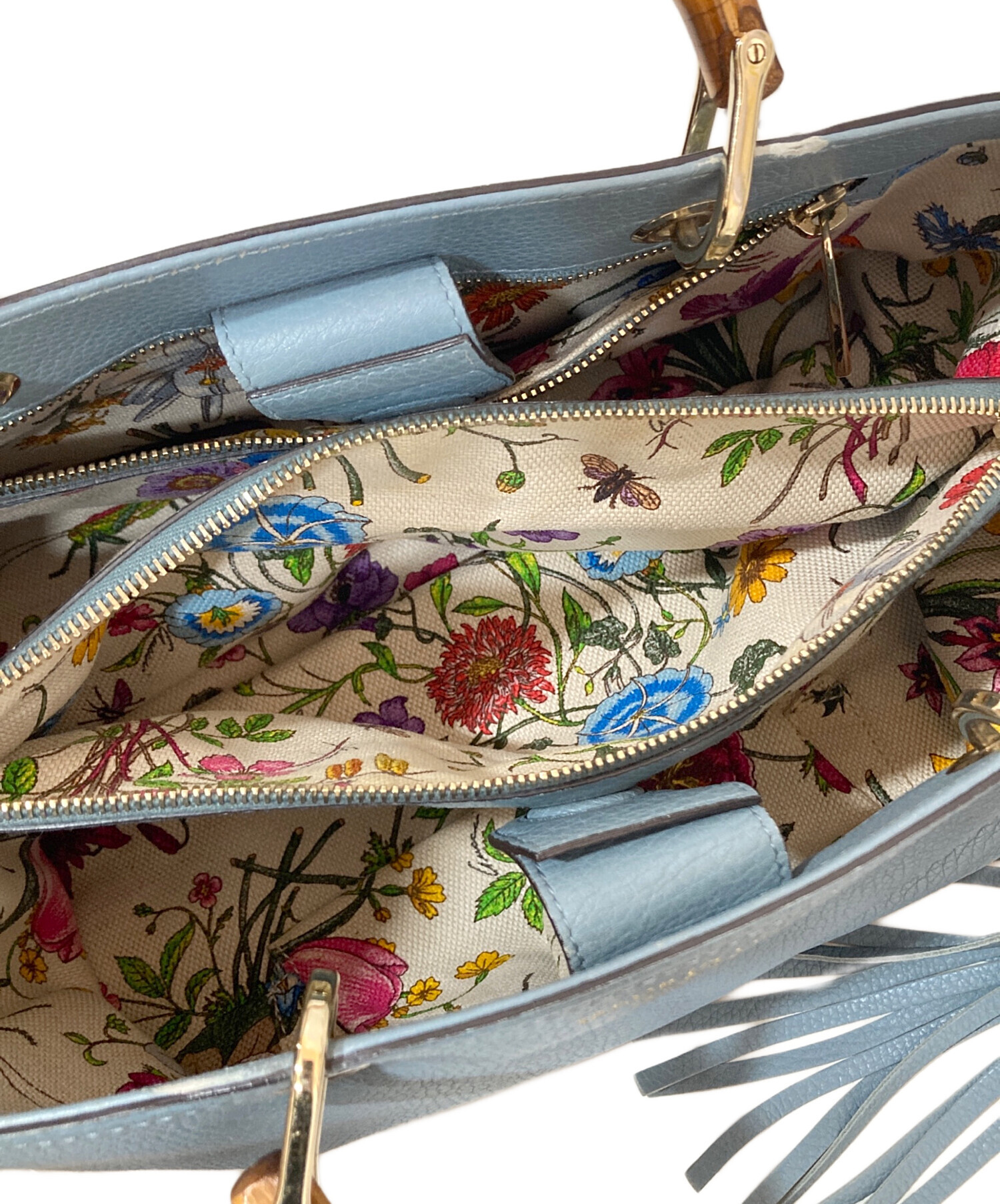 中古・古着通販】GUCCI (グッチ) バンブーショッパーミディアムトート 