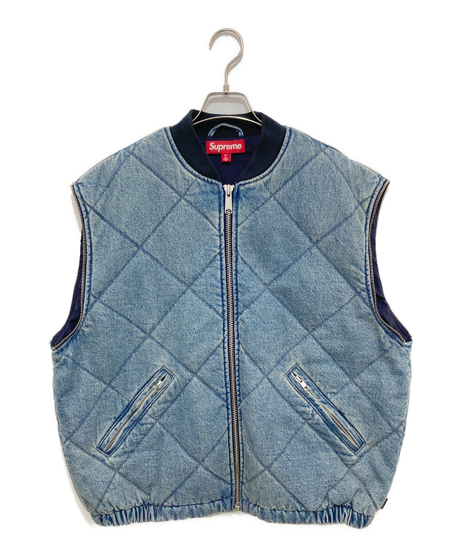 中古・古着通販】SUPREME (シュプリーム) ZIP-OFF SLEEVE QUILTED