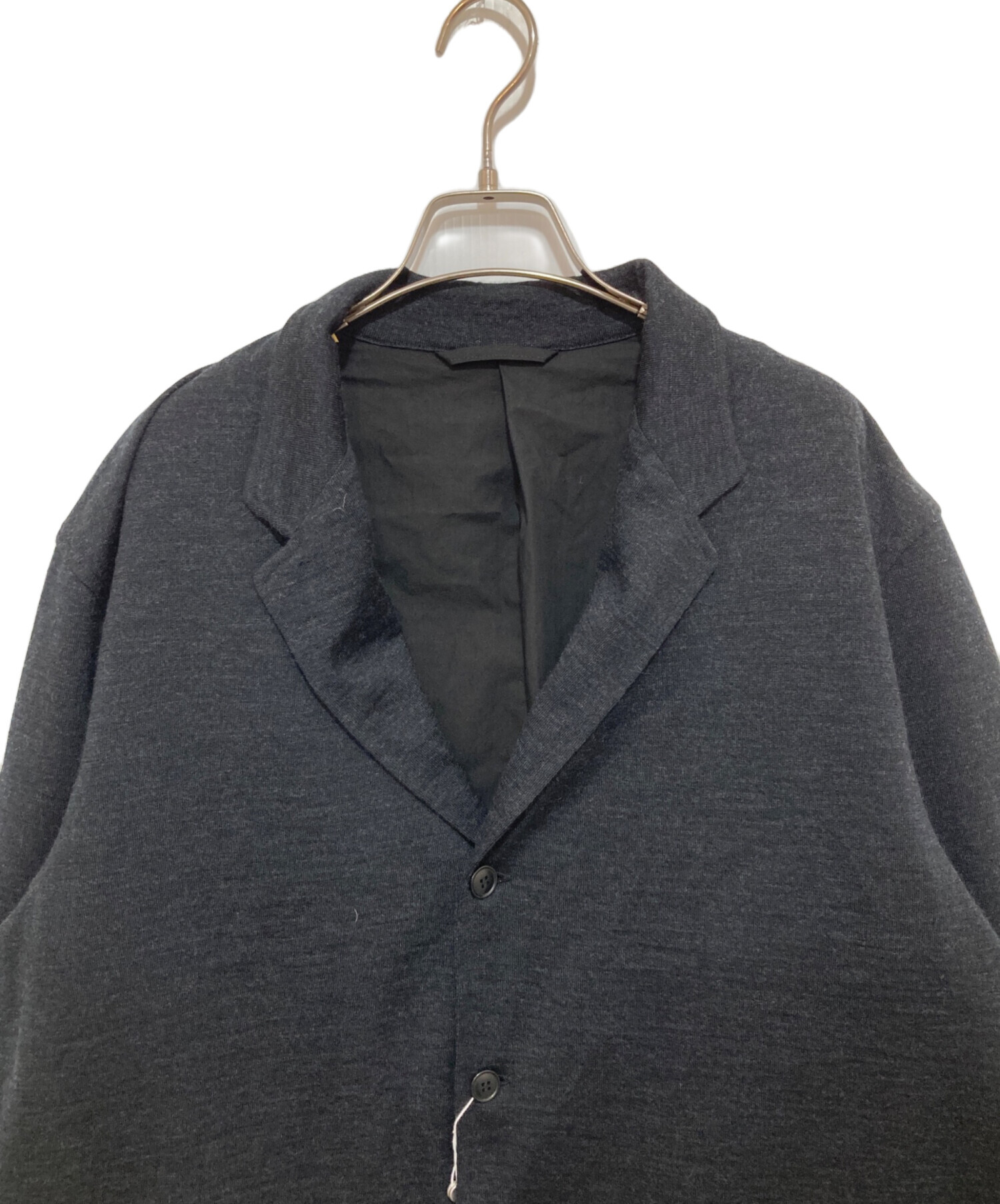 中古・古着通販】COMOLI (コモリ) ウールニットジャケット テーラード