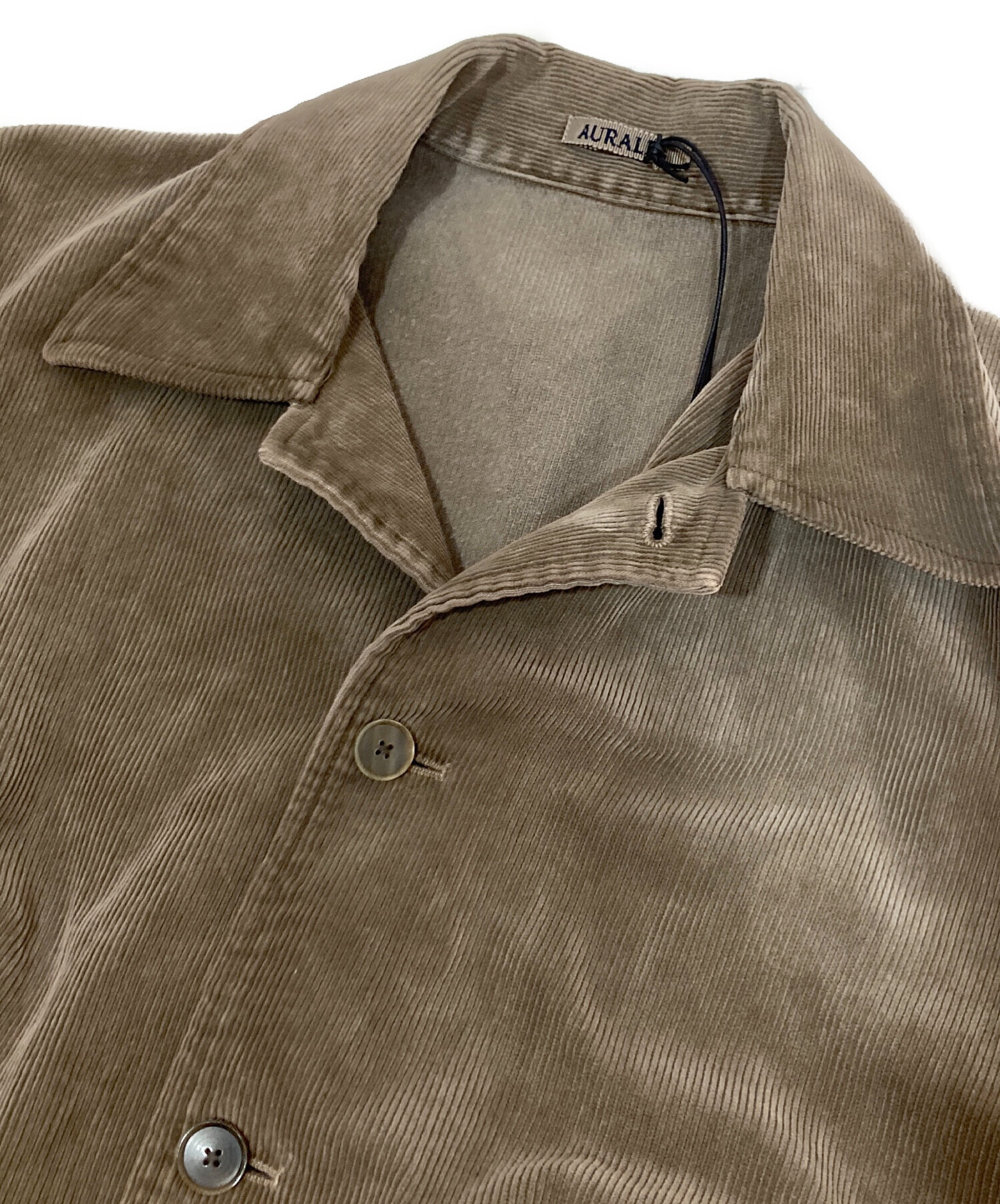 新品未使用　サイズ4オーラリーコーデュロイブルゾン【一部タグ欠品】　25AW 中古・古着通販】AURALEE (オーラリー) PIGMENT DYED FINX CORDUROY