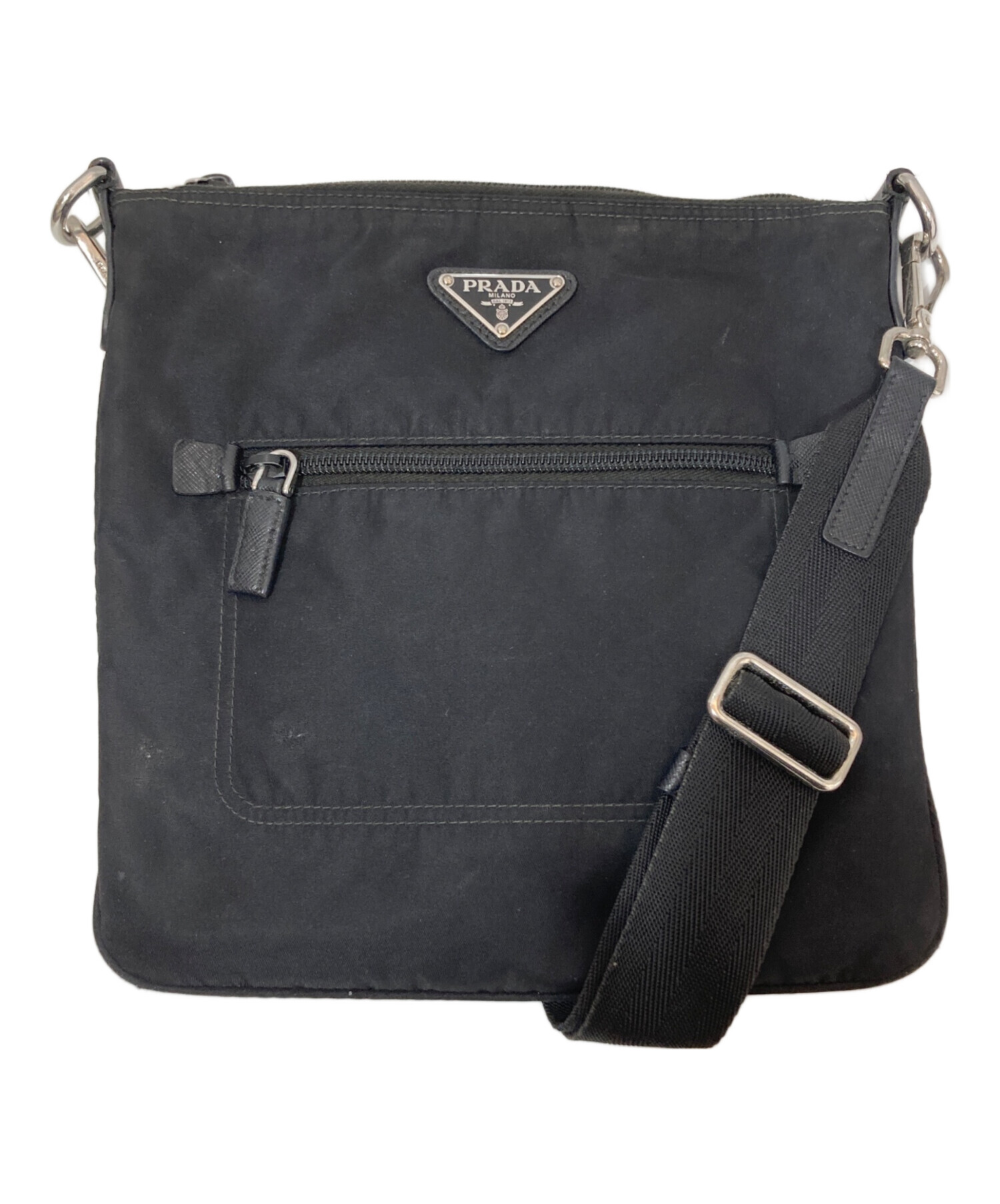 中古・古着通販】PRADA (プラダ) 三角ロゴ トライアングルプレート