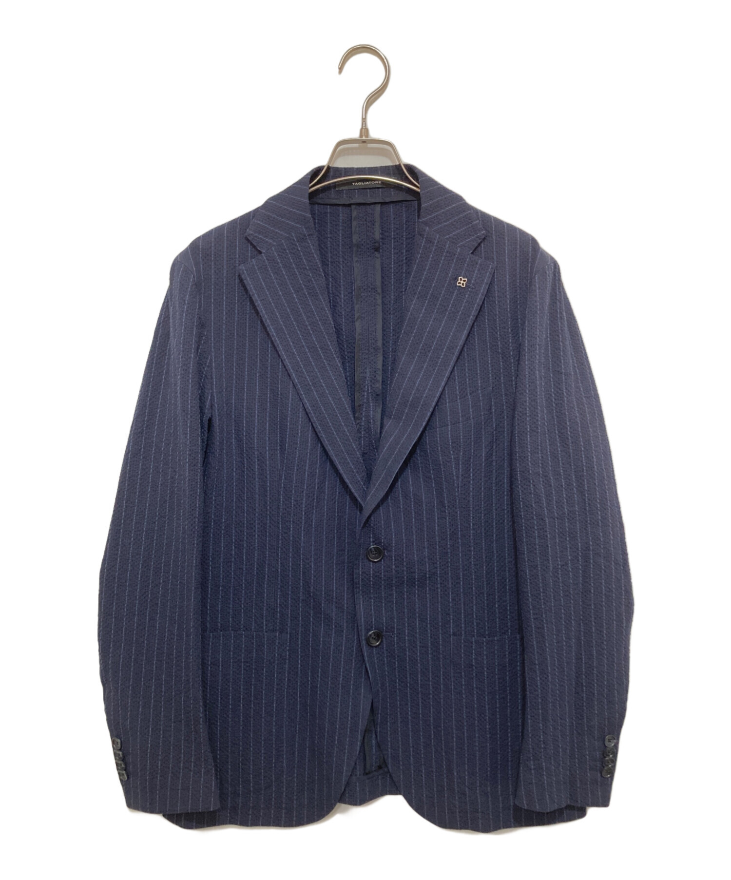 【逸品】タリアトーレ　レーヨンコットン　テーラードジャケット　48 ダカール 中古・古着通販】TAGLIATORE (タリアトーレ) DAKAR（ダカール）2B