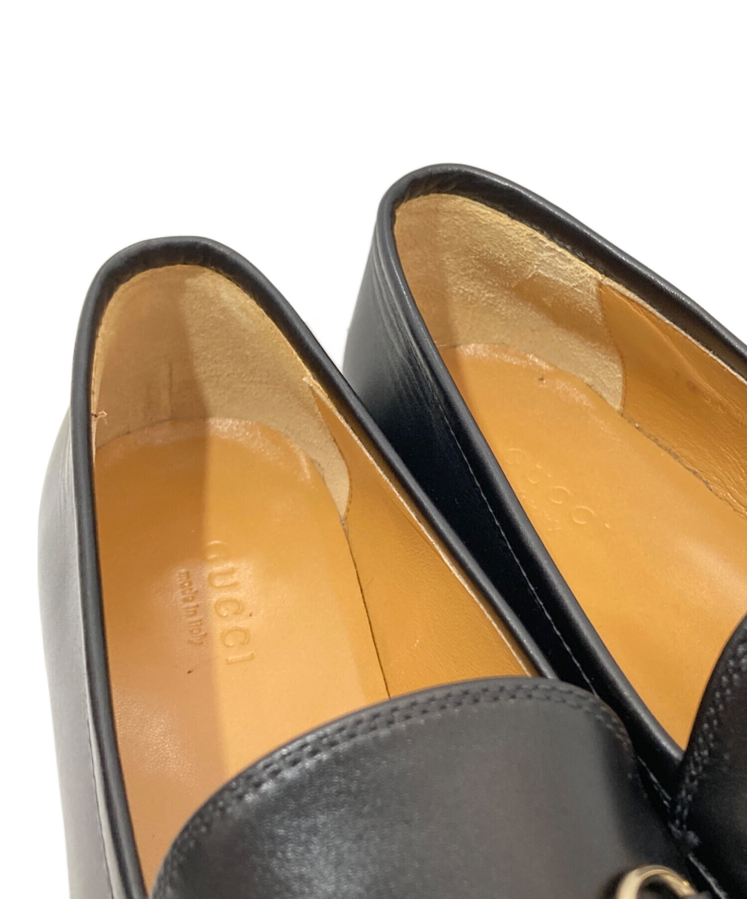 中古・古着通販】GUCCI (グッチ) ヨルダーンローファー ホースビット