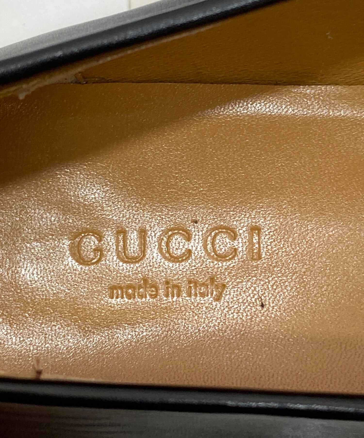 中古・古着通販】GUCCI (グッチ) ヨルダーンローファー ホースビット 