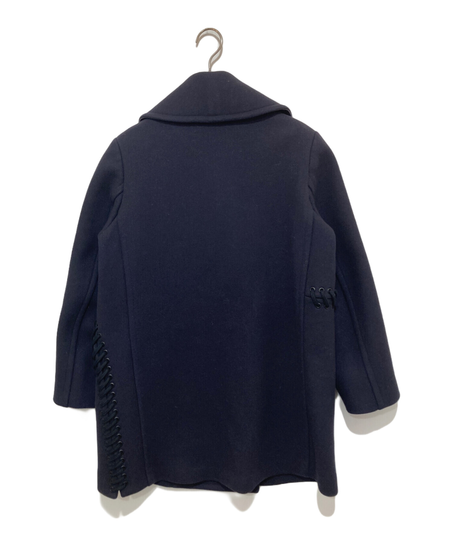 3.1 Phillip Lim ネイビー　コート サイズ0 中古・古着通販】3.1 phillip lim (スリーワンフィリップリム) ウール