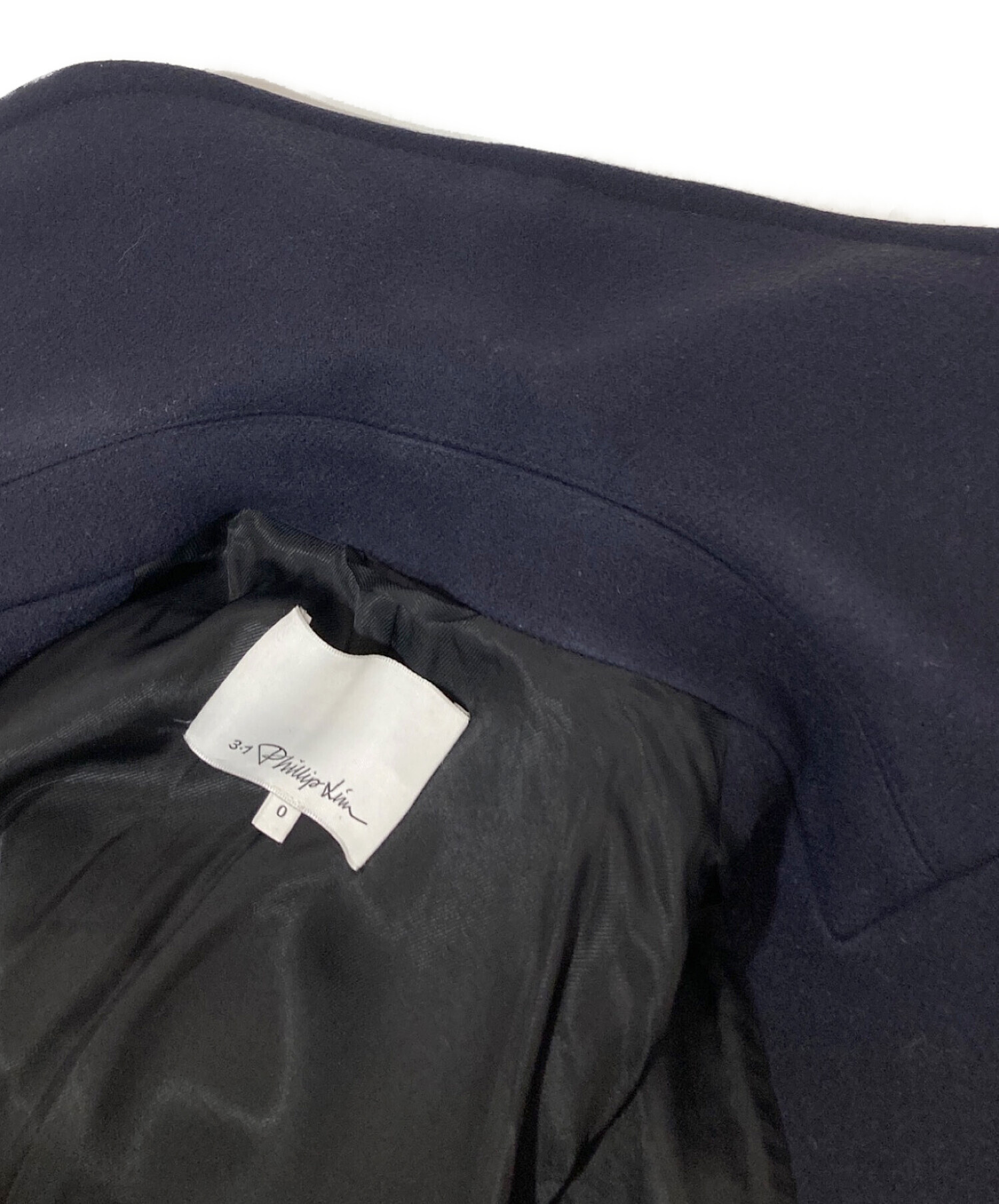 3.1 Phillip Lim ネイビー　コート サイズ0 3.1 Phillip Lim ネイビー コート サイズ0