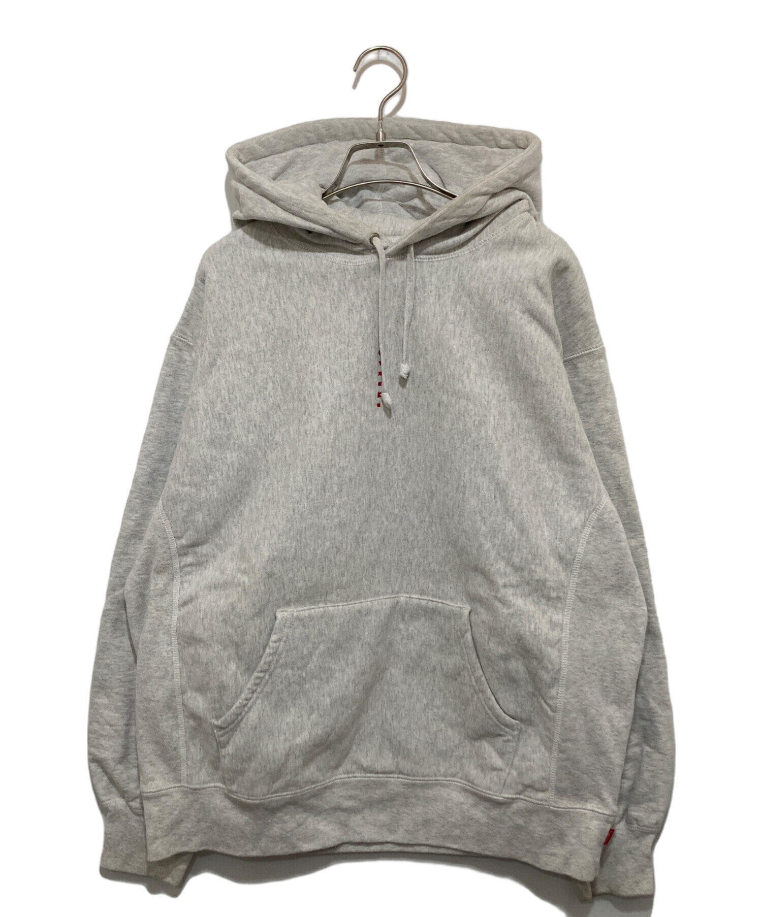 supreme micrologo hoodie グレー　パーカー 中古・古着通販】SUPREME (シュプリーム) Micro Logo Hooded