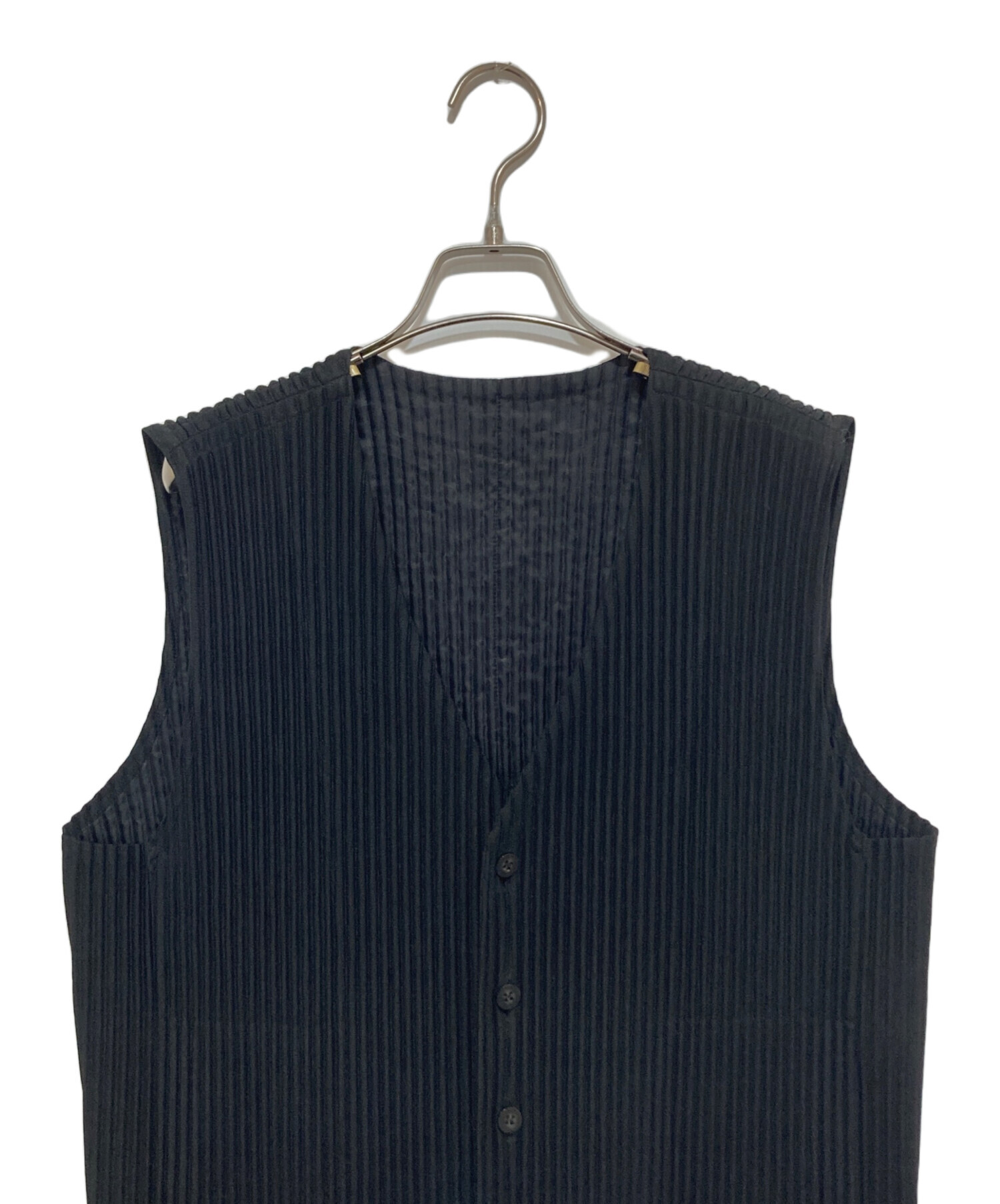 【美品】オムプリュッセ　ベスト 中古・古着通販】HOMME PLISSE ISSEY MIYAKE (オム プリッセ イッセイ