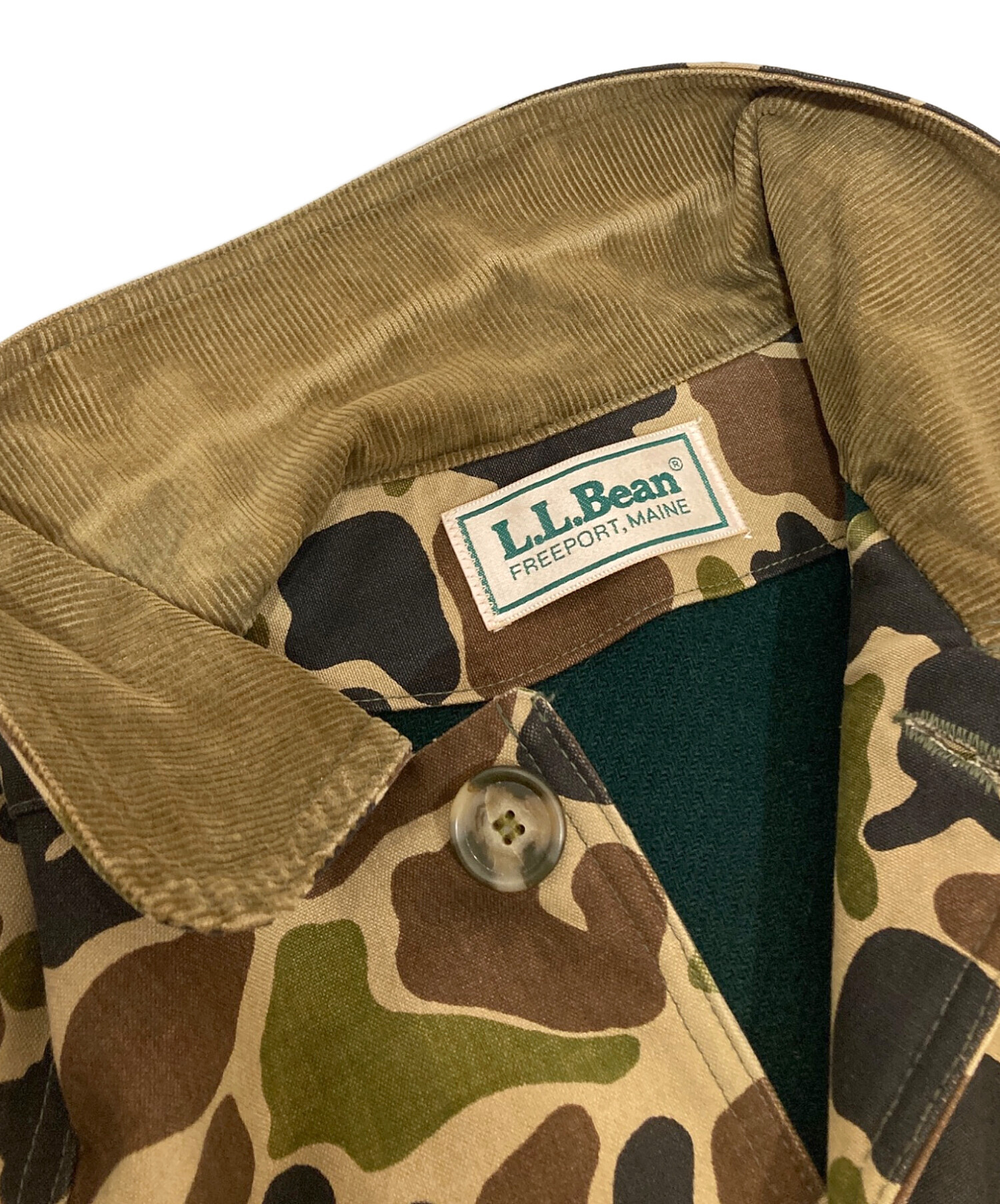 中古・古着通販】L.L.Bean (エルエルビーン) 迷彩柄フィールドコート