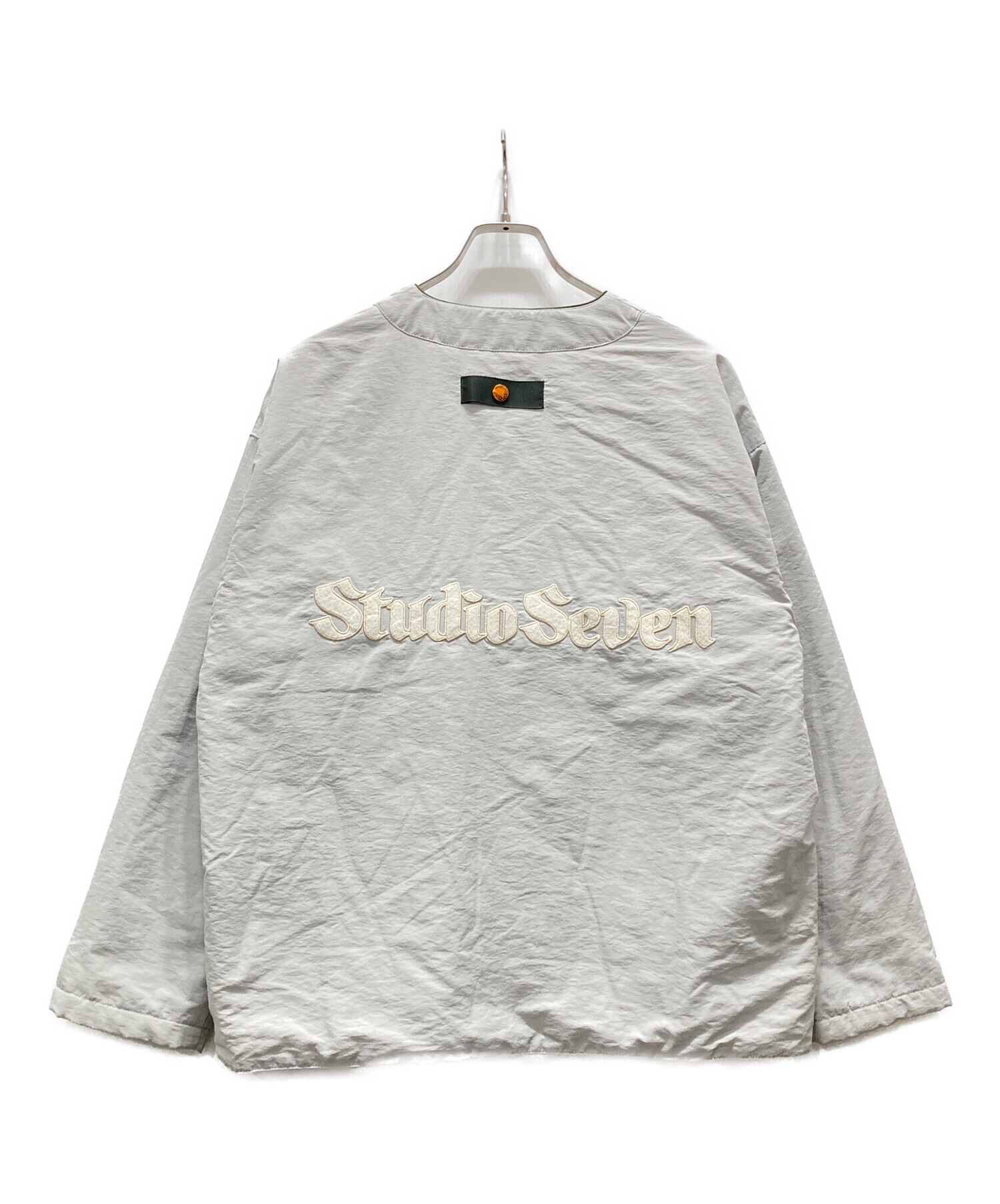 中古・古着通販】STUDIO SEVEN (スタジオセブン) Padded Zip V-neck
