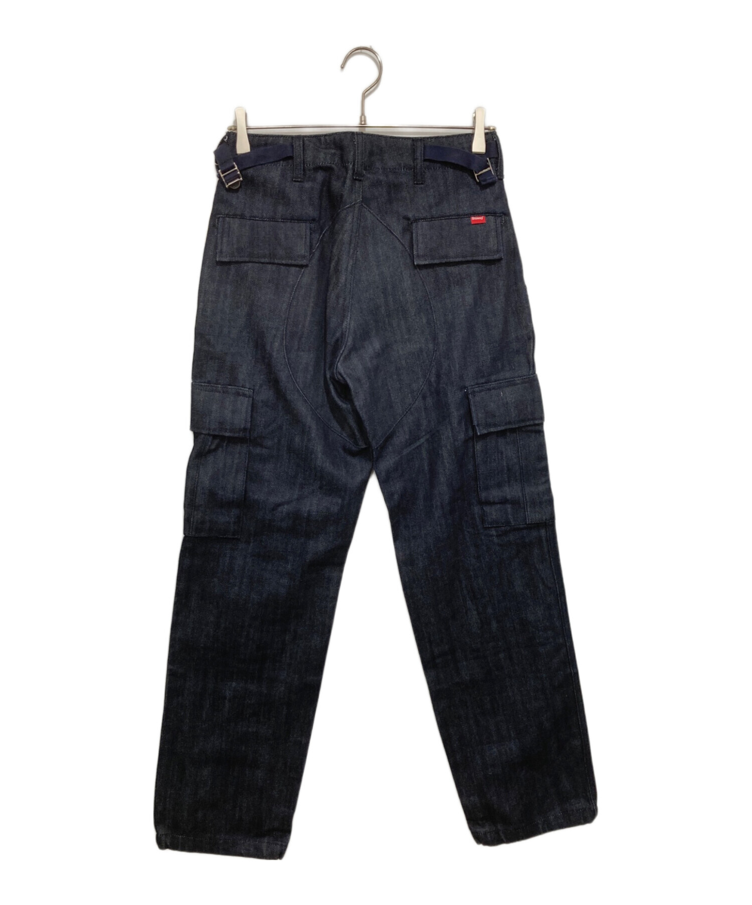 中古・古着通販】stussy (ステューシー) デニムカーゴパンツ 