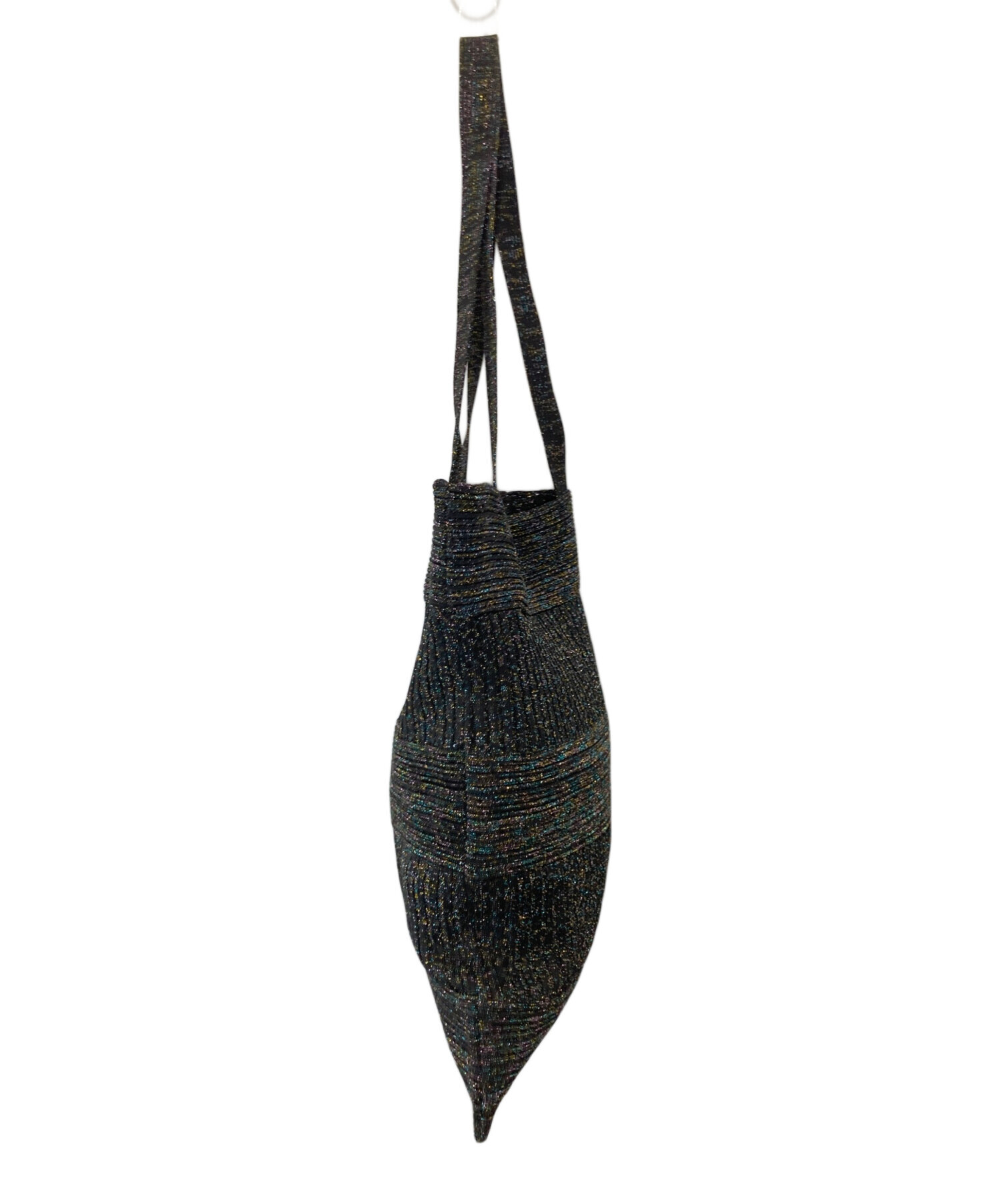 【CFCL】STRATA TOTE BAG グリッター ブラック Fサイズ 美品 中古・古着通販】CFCL (シーエフシーエル) STRATA GLITTER TOTE BAG