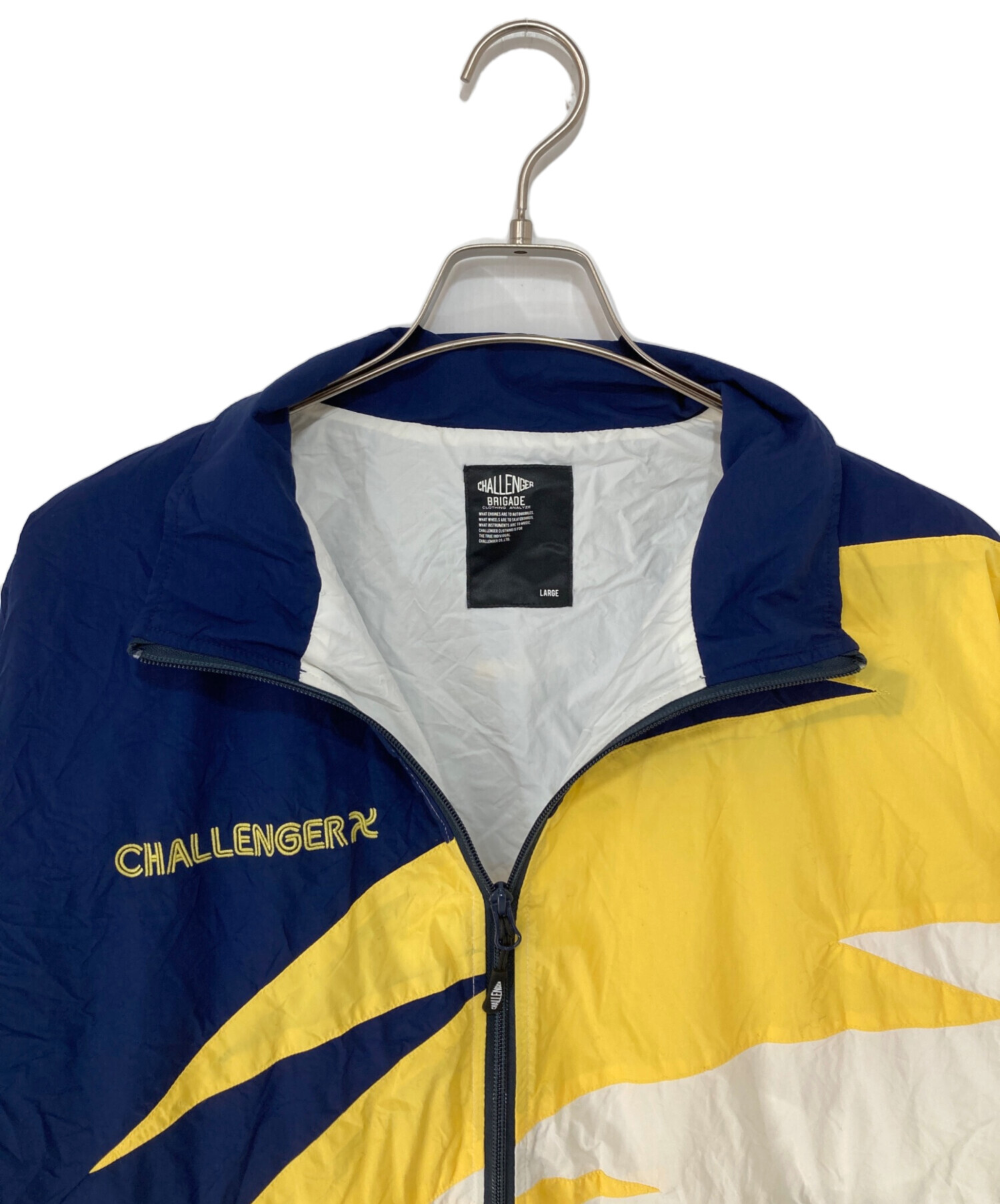 中古・古着通販】CHALLENGER (チャレンジャー) GARY YAMAMOTO (ゲーリーヤマモト) Warm Up JKT（ウォームアップ ジャケット）/ ナイロンジャケット CLG-JK 022-005 ホワイト サイズ:L｜ブランド・古着通販 トレファク公式【TREFAC  FASHION】スマホサイト CHALLENGER × Gary YAMAMOTO ジャケット　L 長瀬
